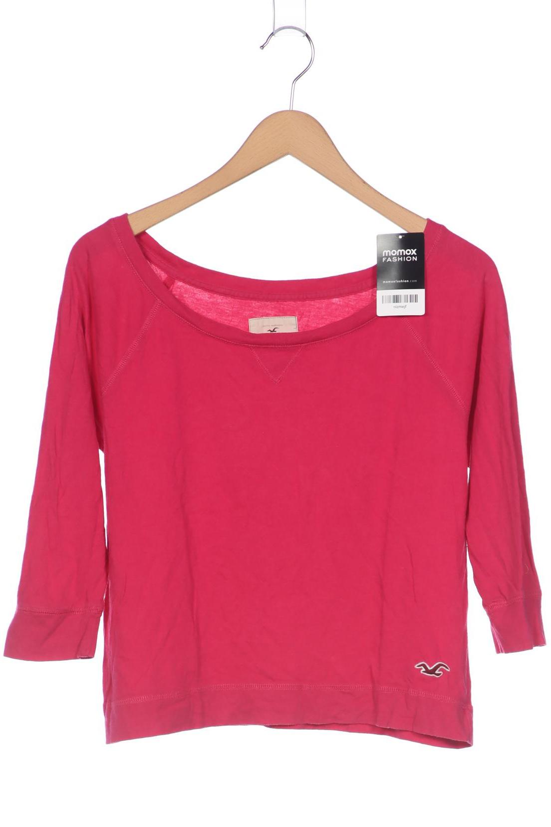 

Hollister Damen Langarmshirt, pink, Gr. 38