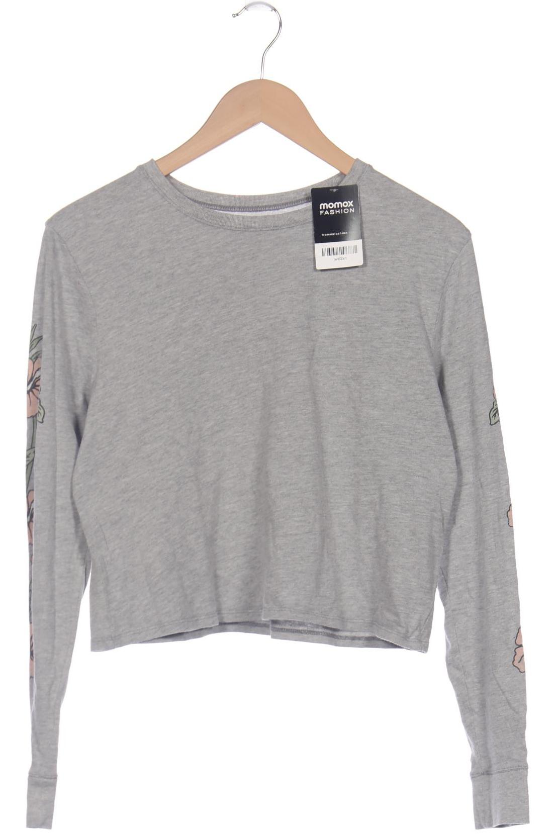 

Hollister Damen Langarmshirt, grau, Gr. 36