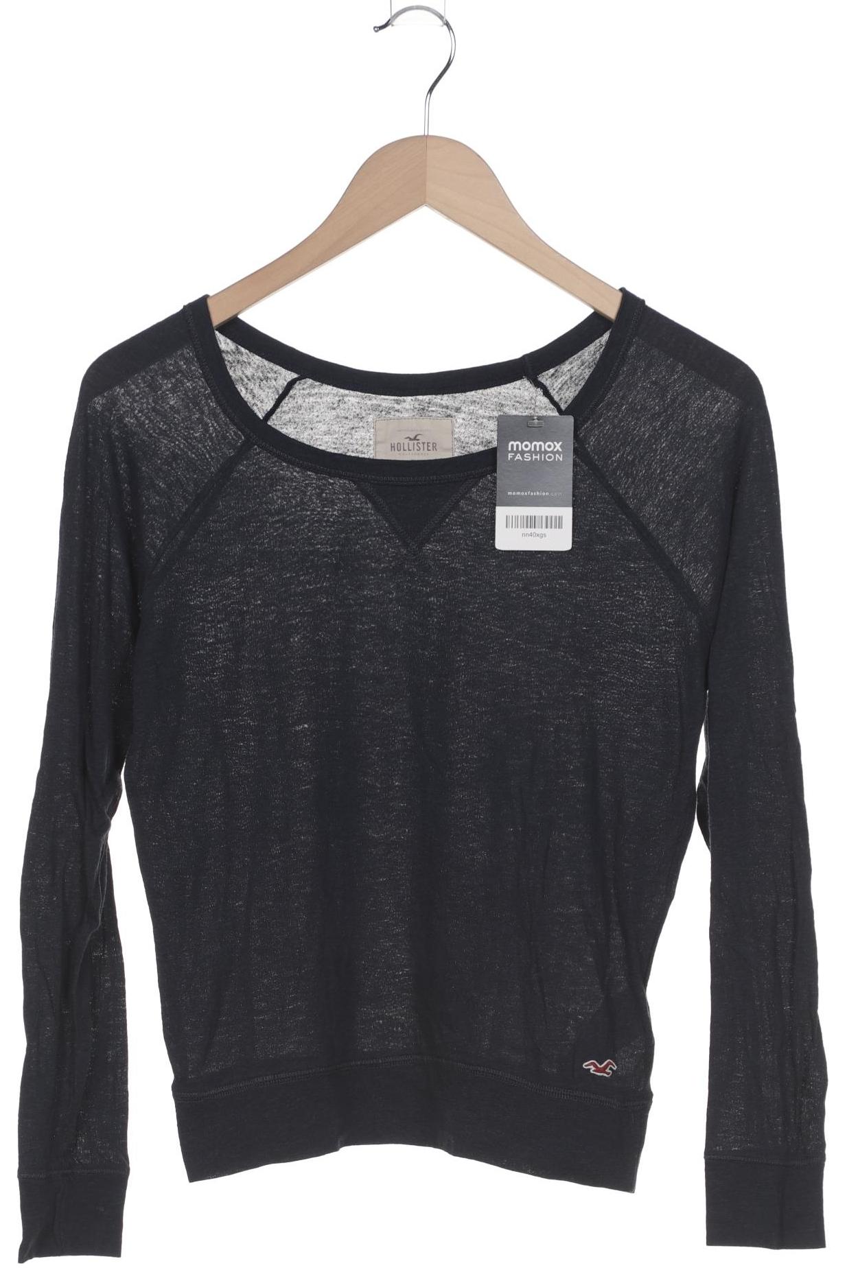 

Hollister Damen Langarmshirt, marineblau, Gr. 34