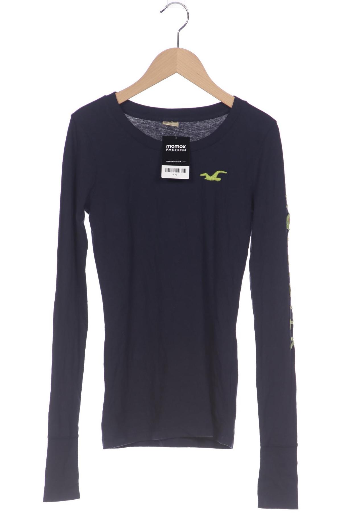 

Hollister Damen Langarmshirt, marineblau, Gr. 36
