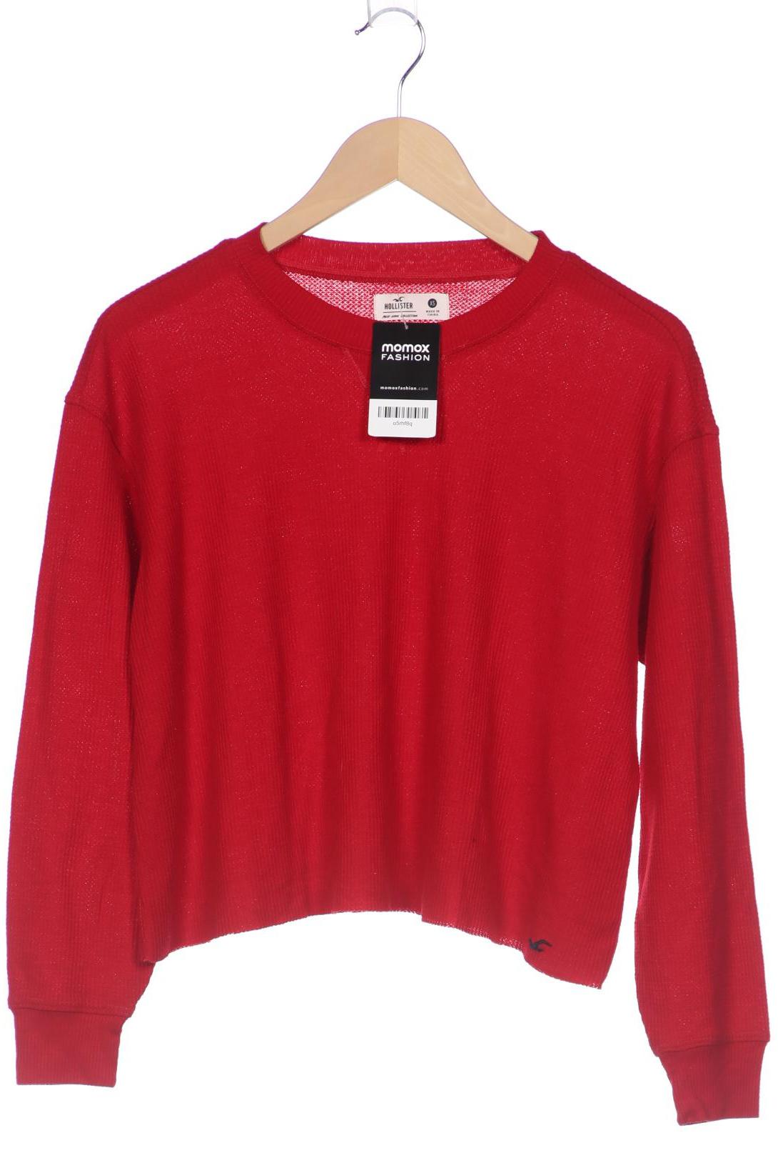

Hollister Damen Langarmshirt, rot