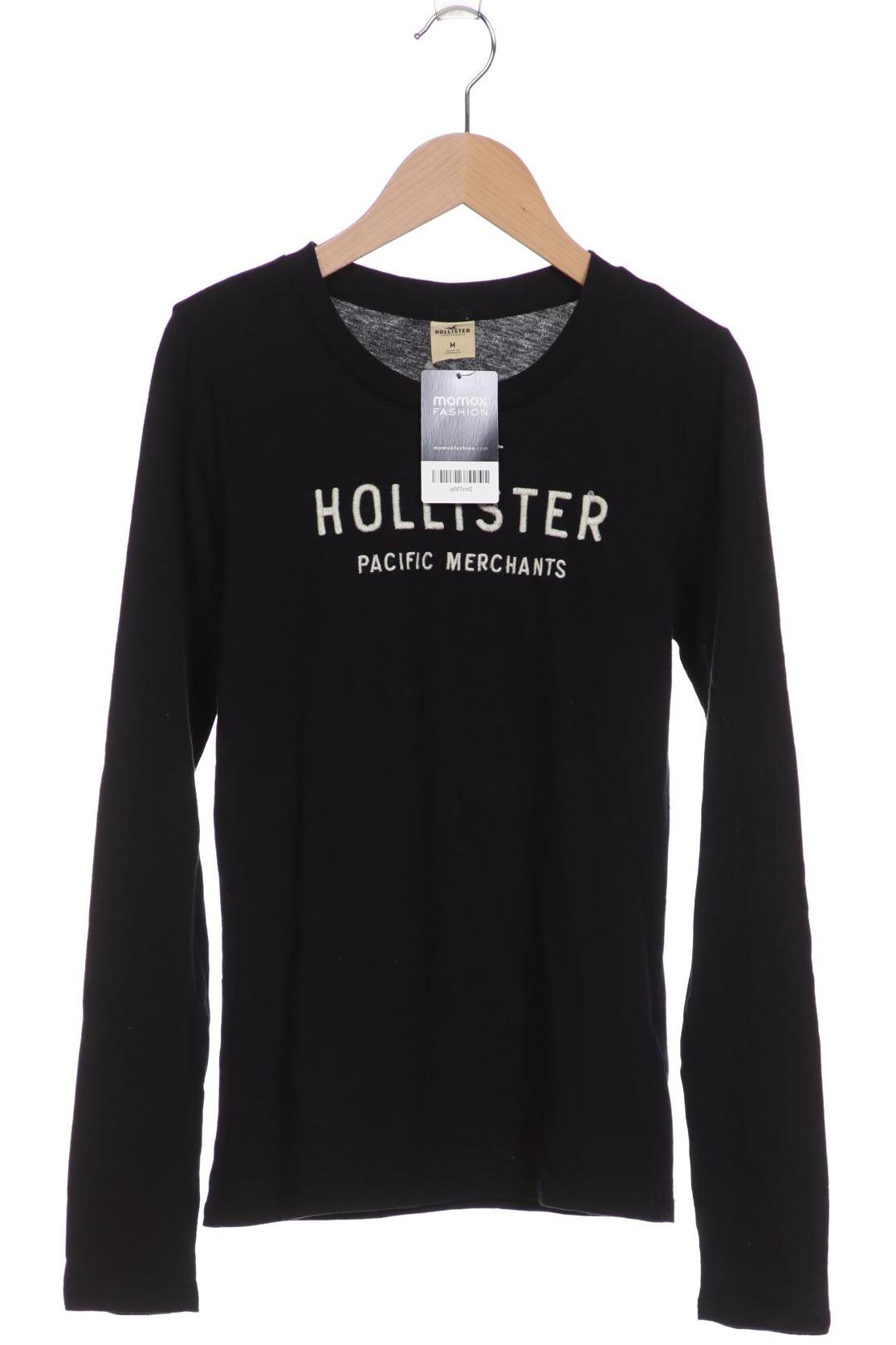 

Hollister Damen Langarmshirt, schwarz, Gr. 38