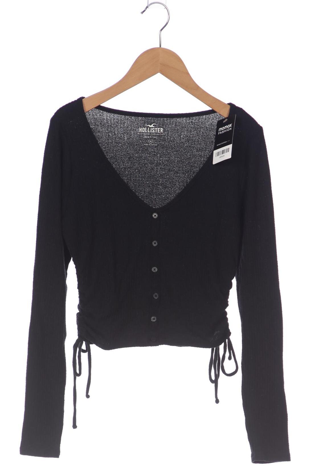 

Hollister Damen Langarmshirt, schwarz, Gr. 38