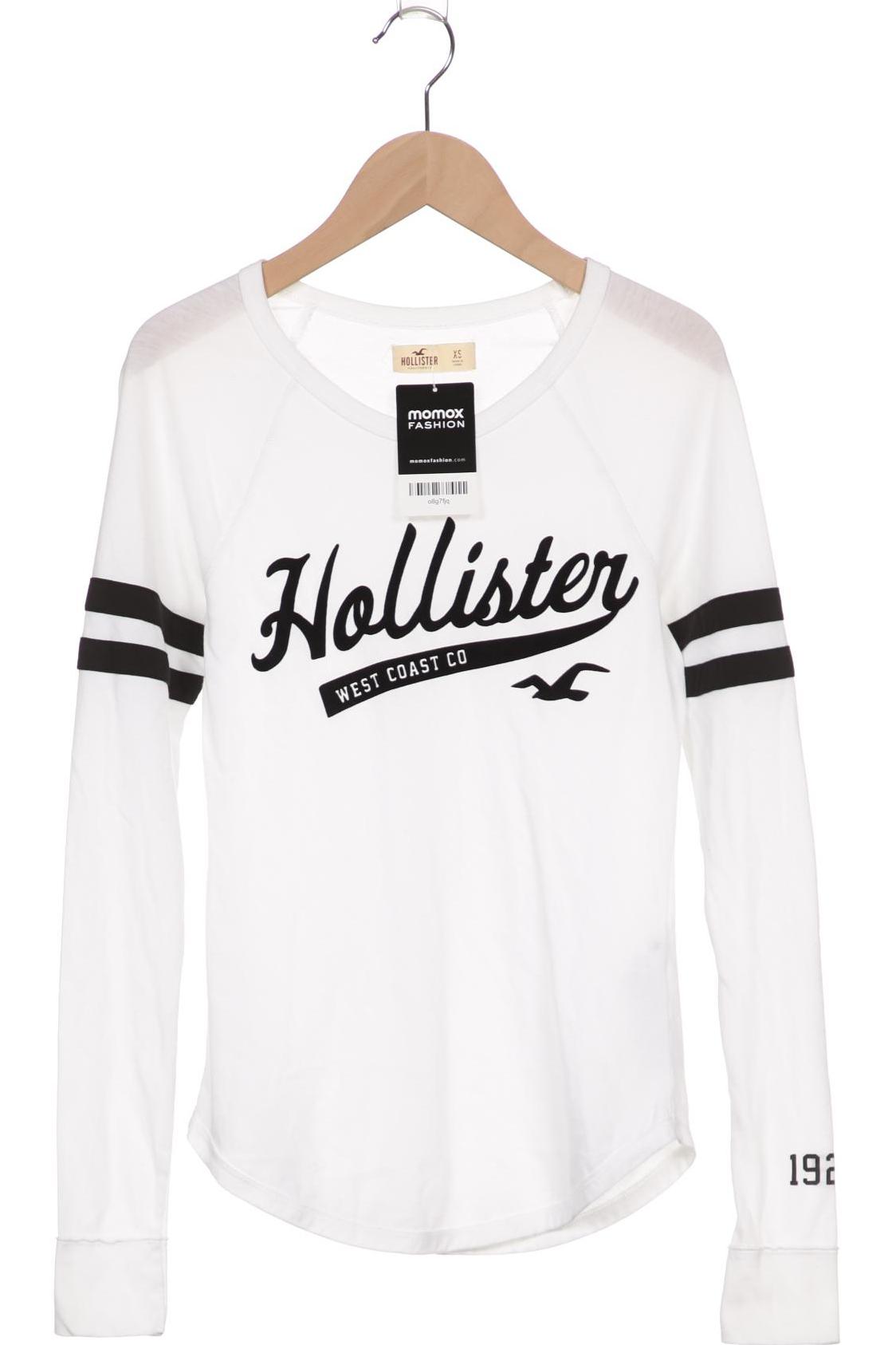 

Hollister Damen Langarmshirt, weiß
