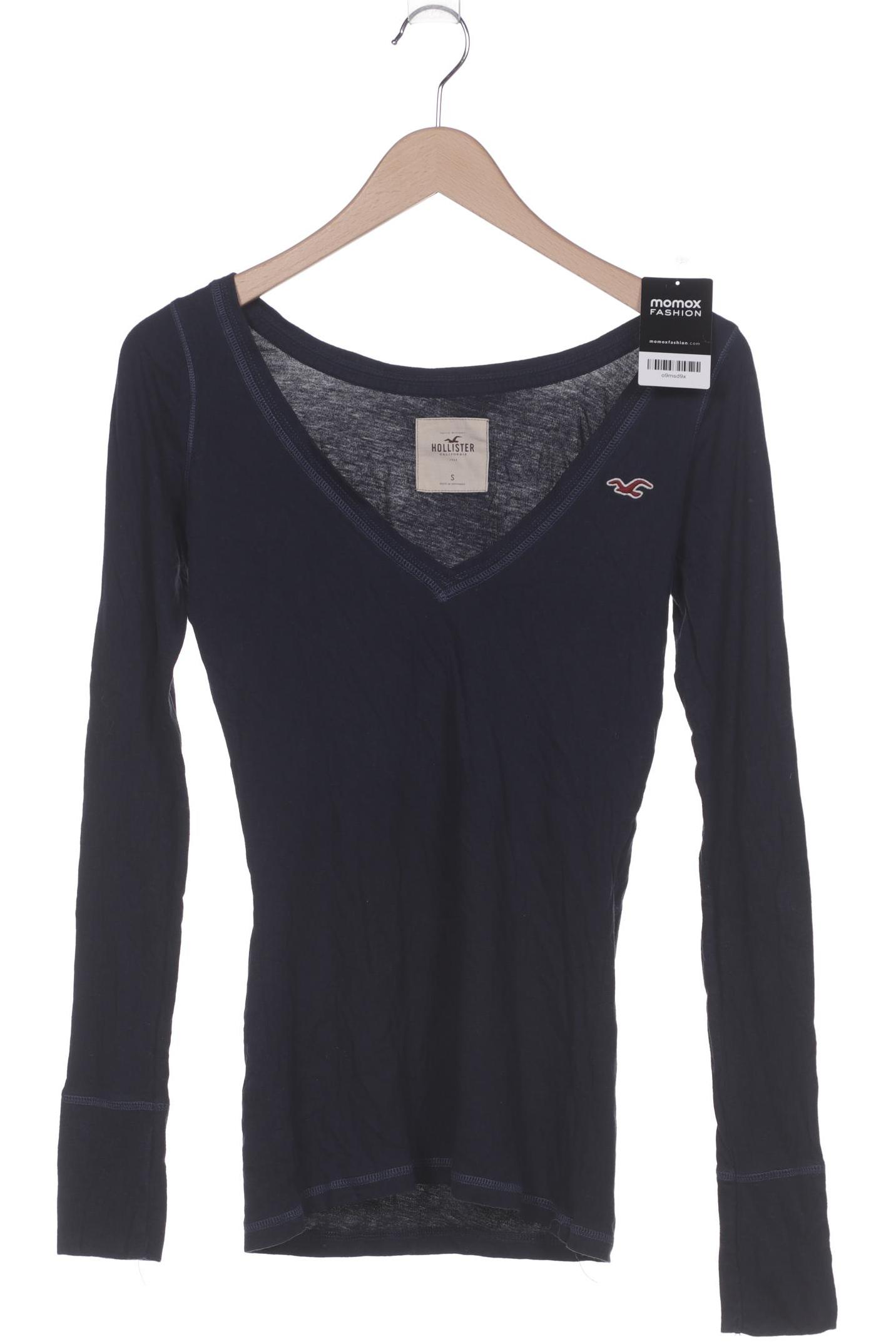 

Hollister Damen Langarmshirt, marineblau, Gr. 36