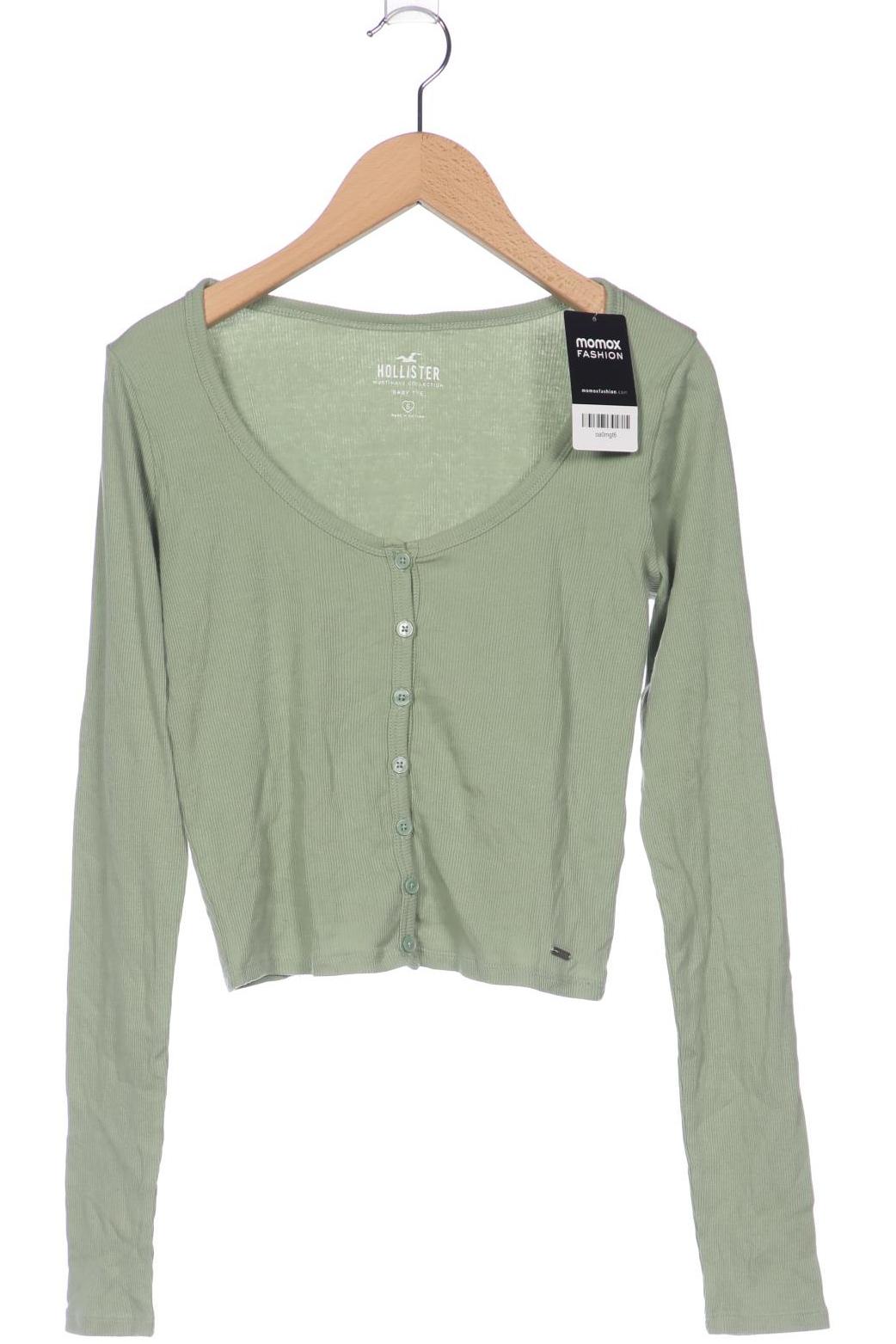

Hollister Damen Langarmshirt, hellgrün, Gr. 36
