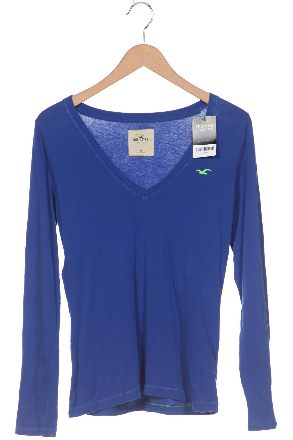 

Hollister Damen Langarmshirt, blau, Gr. 38