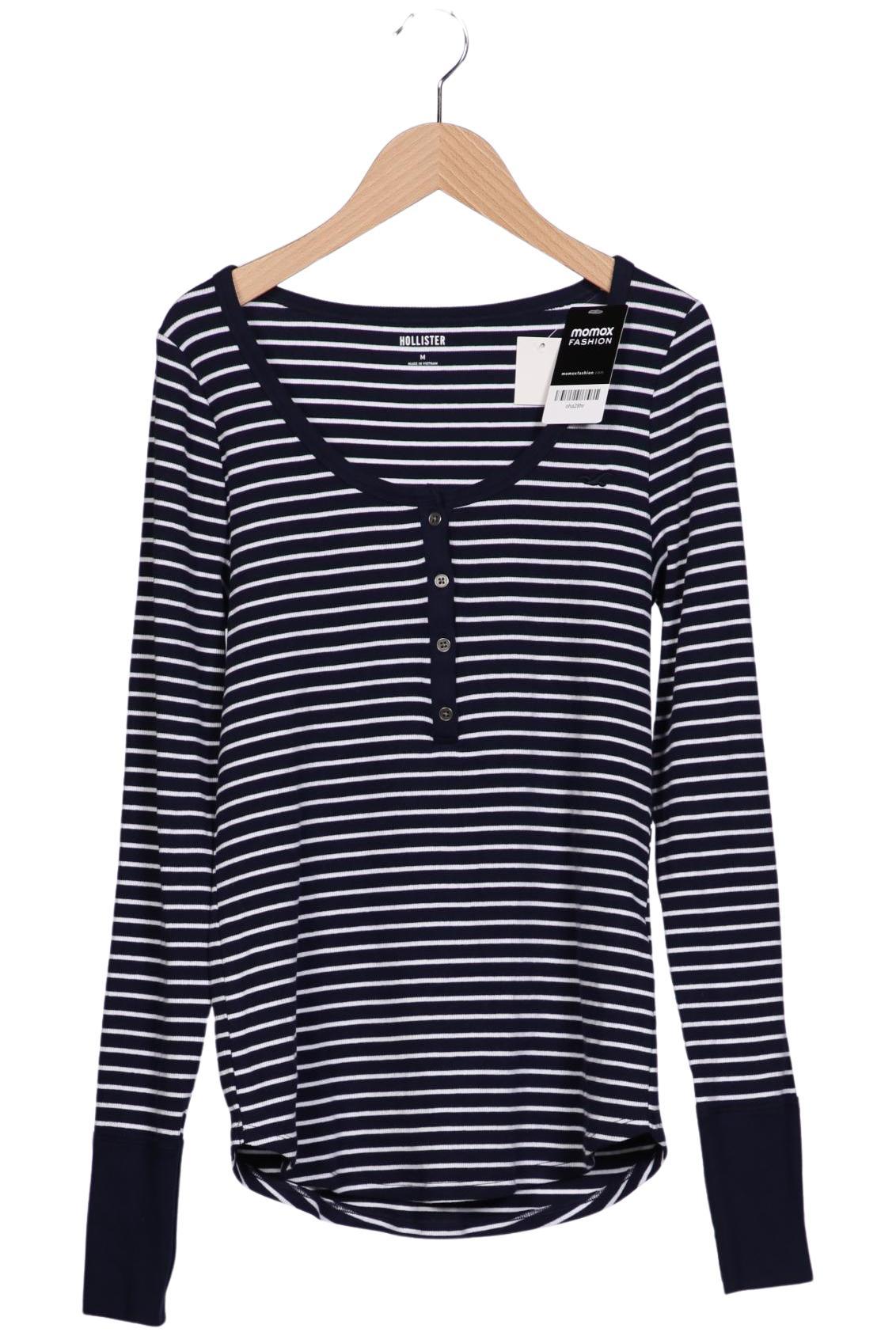 

Hollister Damen Langarmshirt, marineblau, Gr. 38