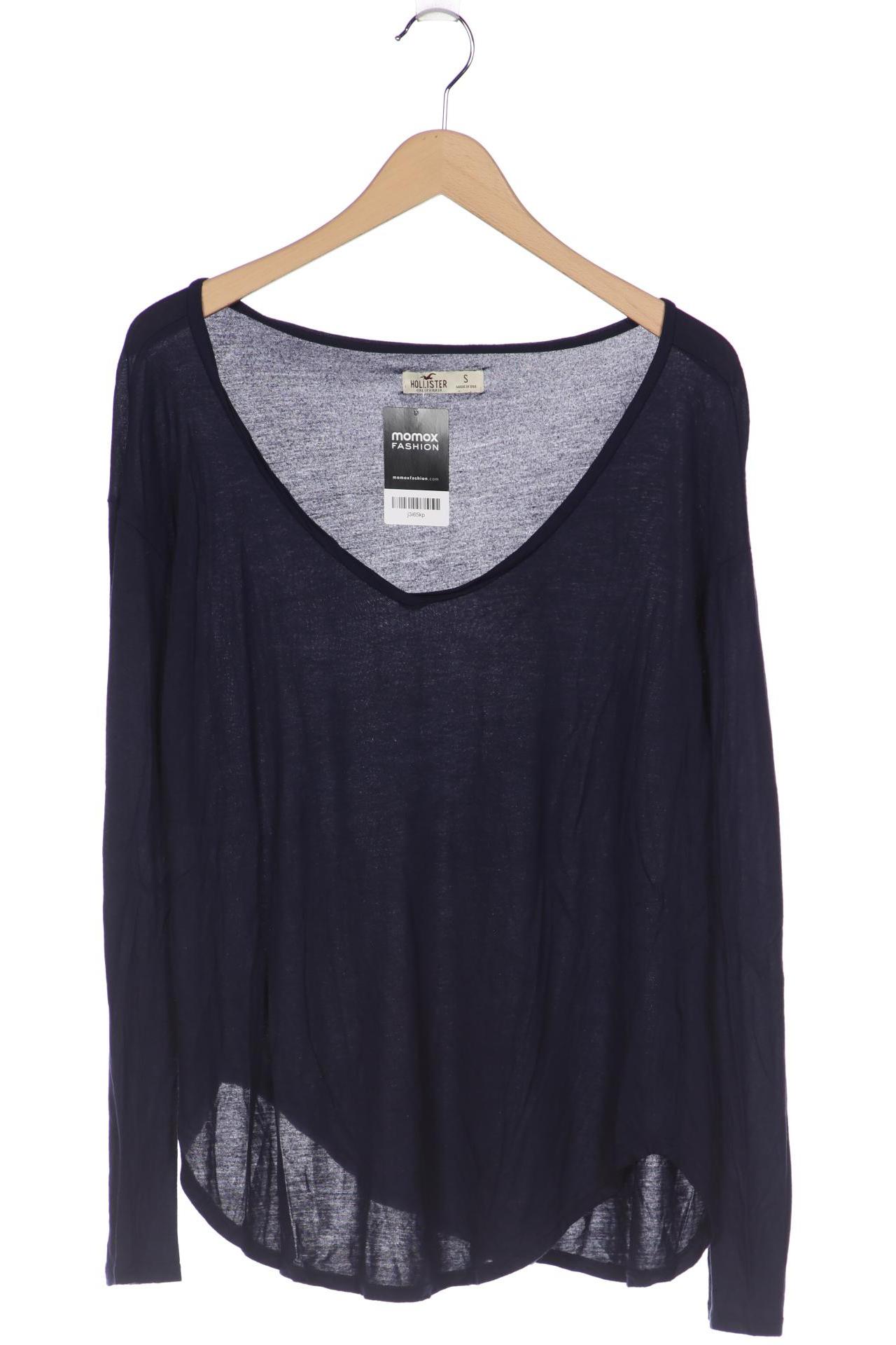 

Hollister Damen Langarmshirt, marineblau, Gr. 36
