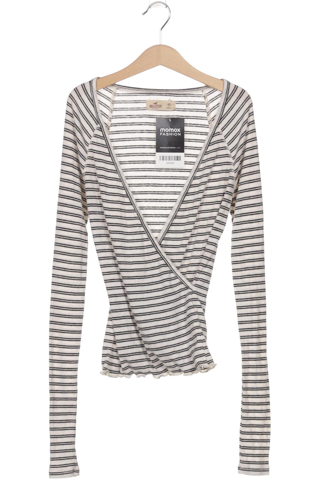 

Hollister Damen Langarmshirt, schwarz, Gr. 34