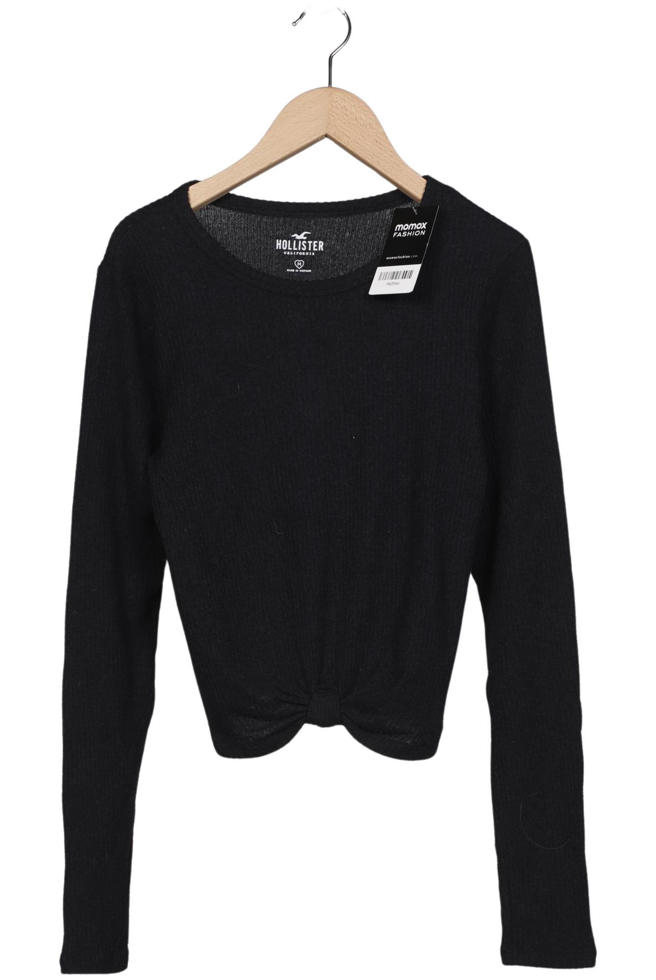 

Hollister Damen Langarmshirt, schwarz, Gr. 38