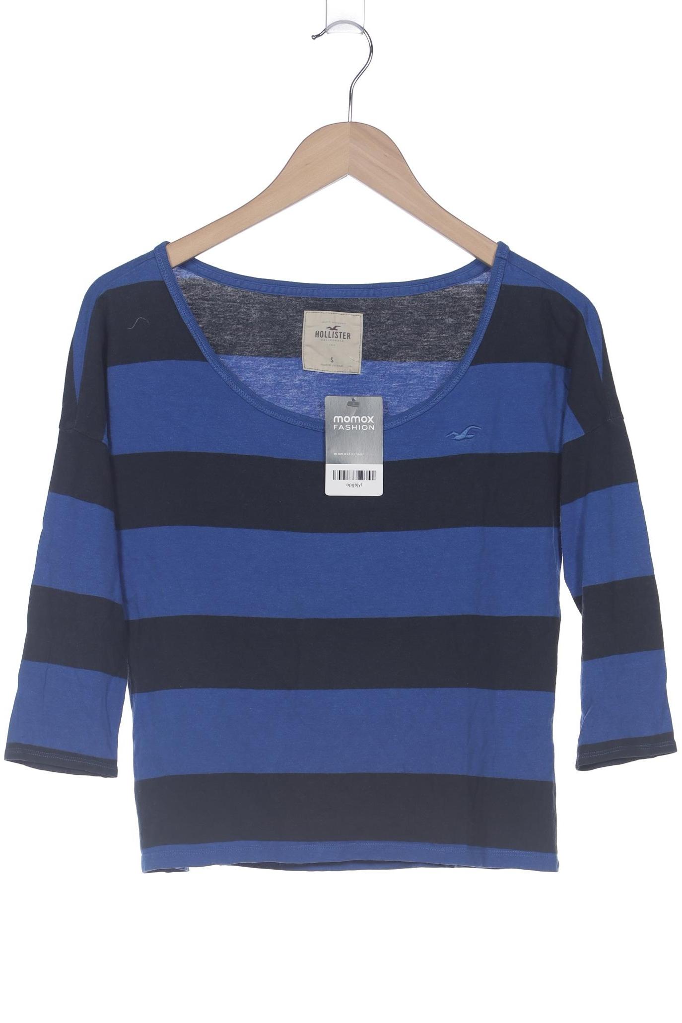 

Hollister Damen Langarmshirt, blau, Gr. 36