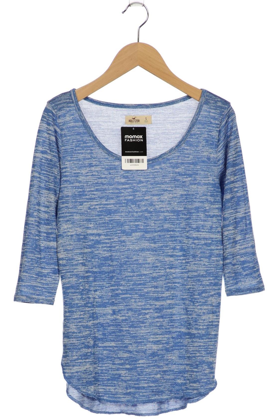 

Hollister Damen Langarmshirt, blau, Gr. 36