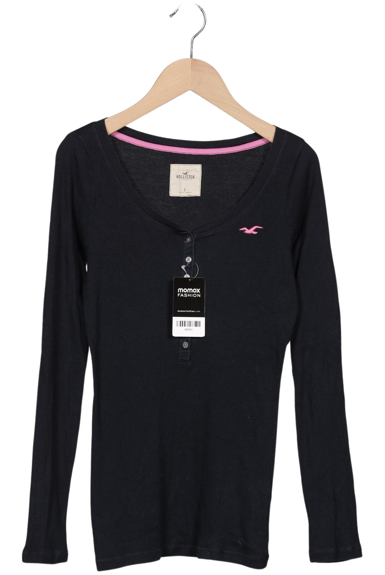 

Hollister Damen Langarmshirt, marineblau, Gr. 36