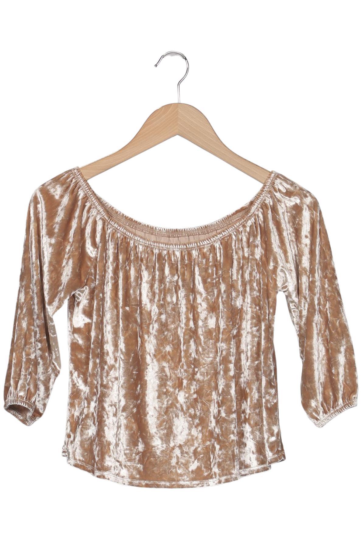 

Hollister Damen Langarmshirt, beige, Gr. 38