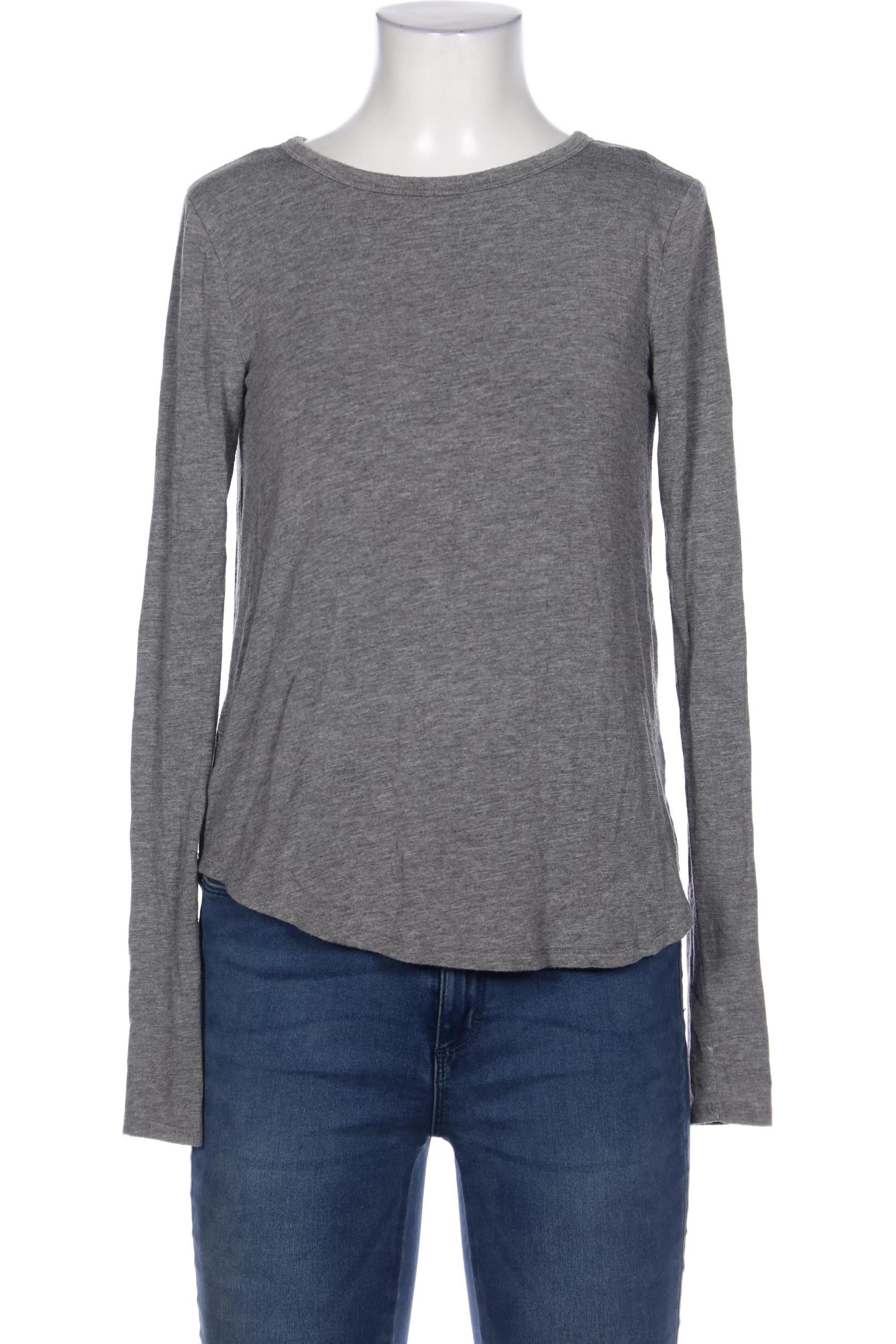 

Hollister Damen Langarmshirt, grau, Gr. 32