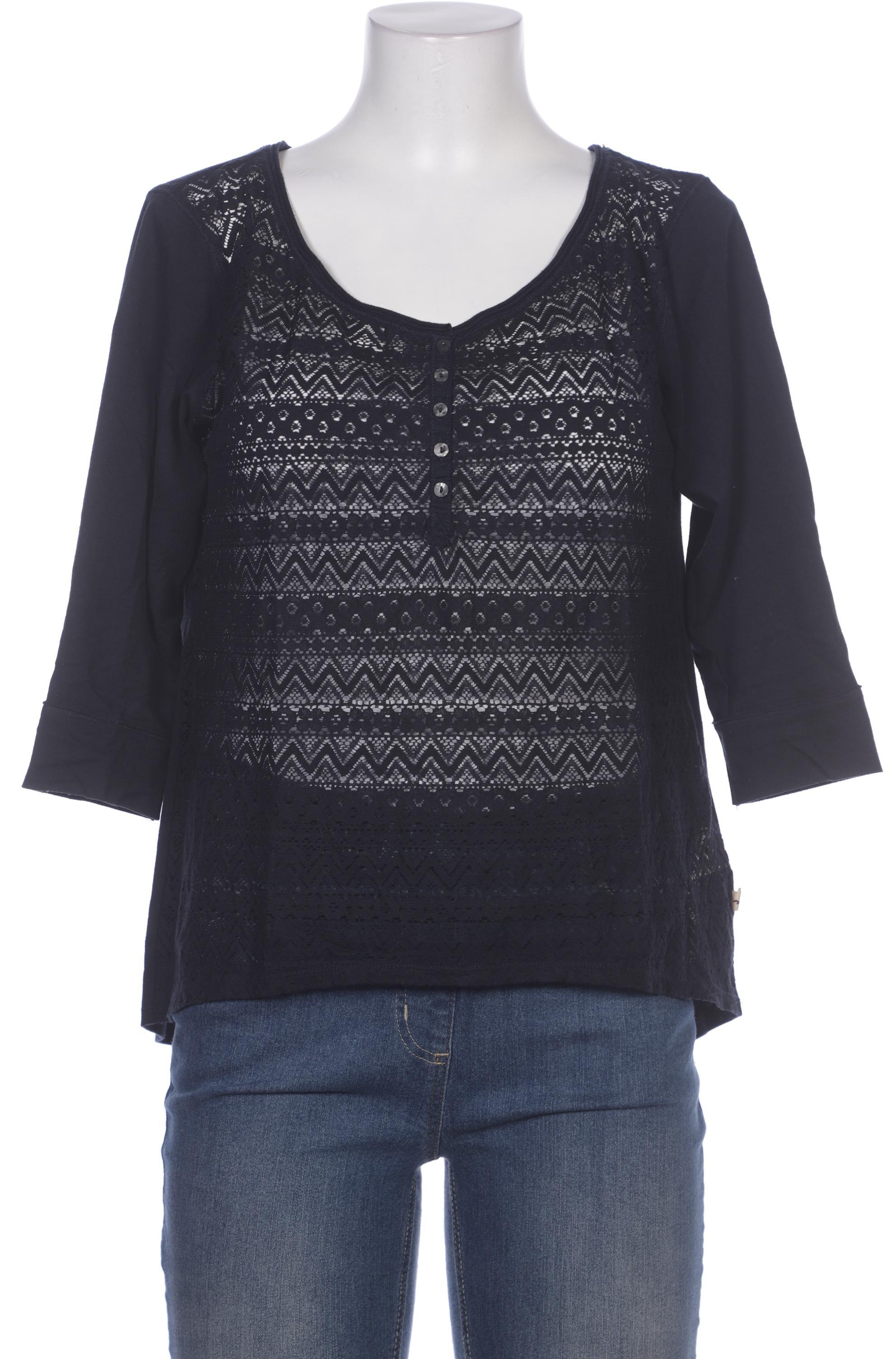 

Hollister Damen Langarmshirt, marineblau, Gr. 38