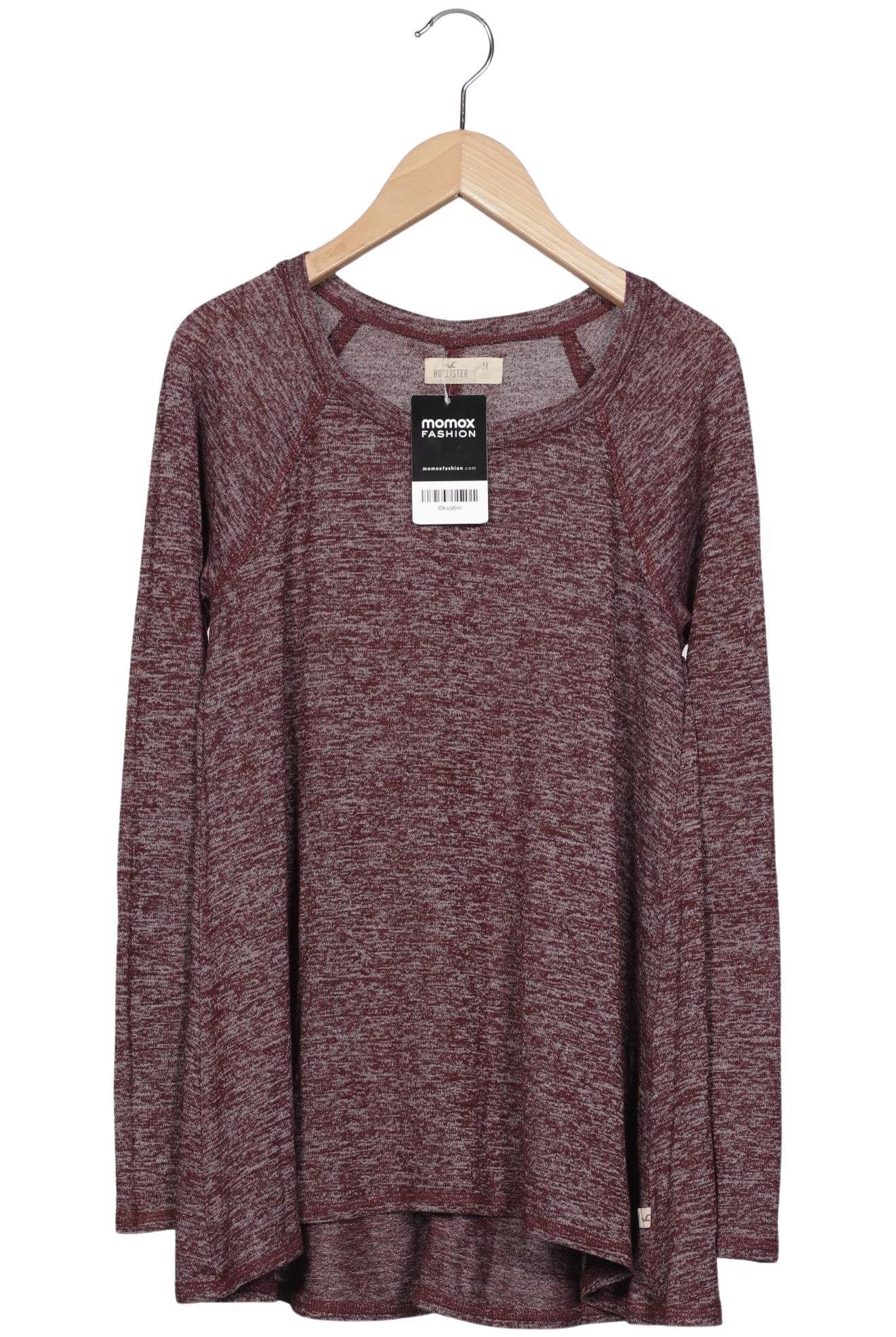 

Hollister Damen Langarmshirt, bordeaux, Gr. 38