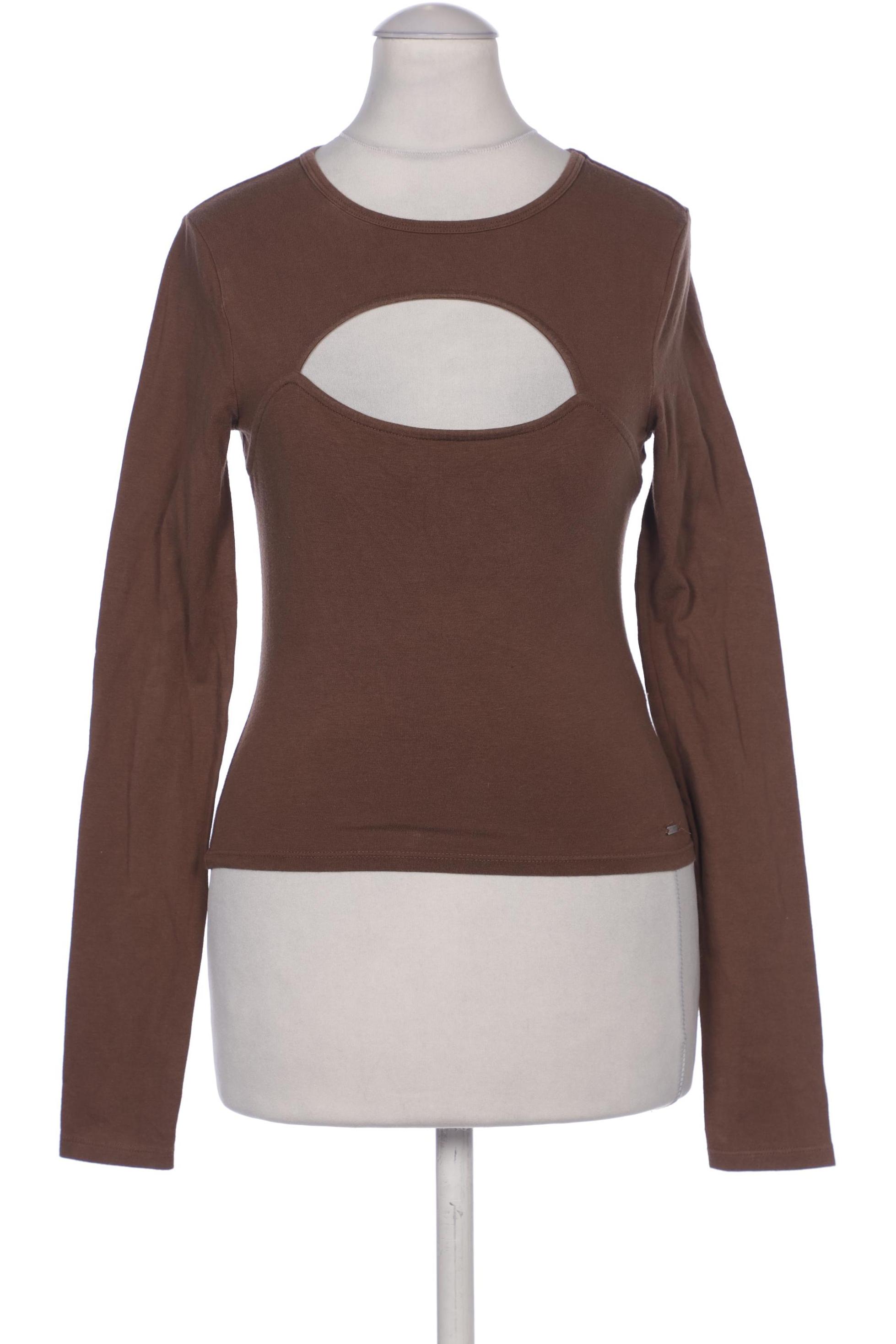 

Hollister Damen Langarmshirt, braun, Gr. 34