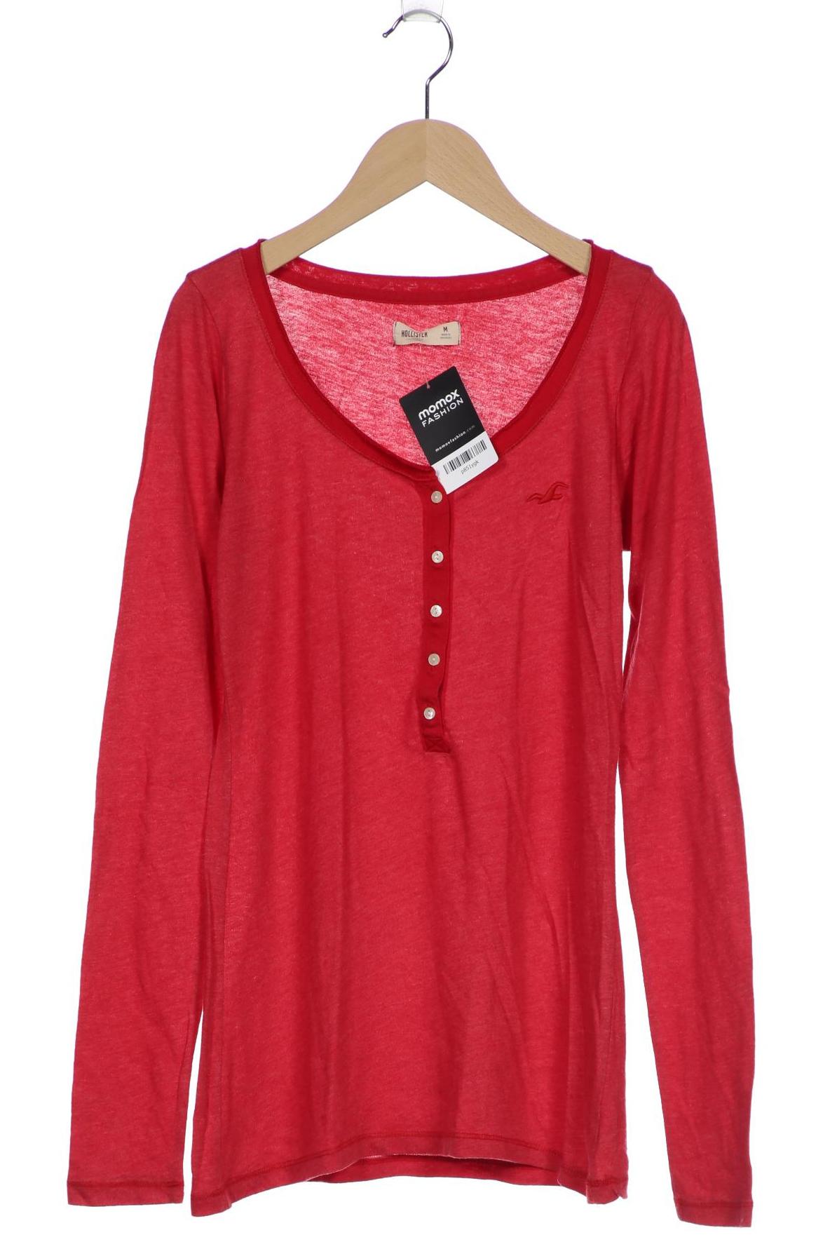 

Hollister Damen Langarmshirt, rot