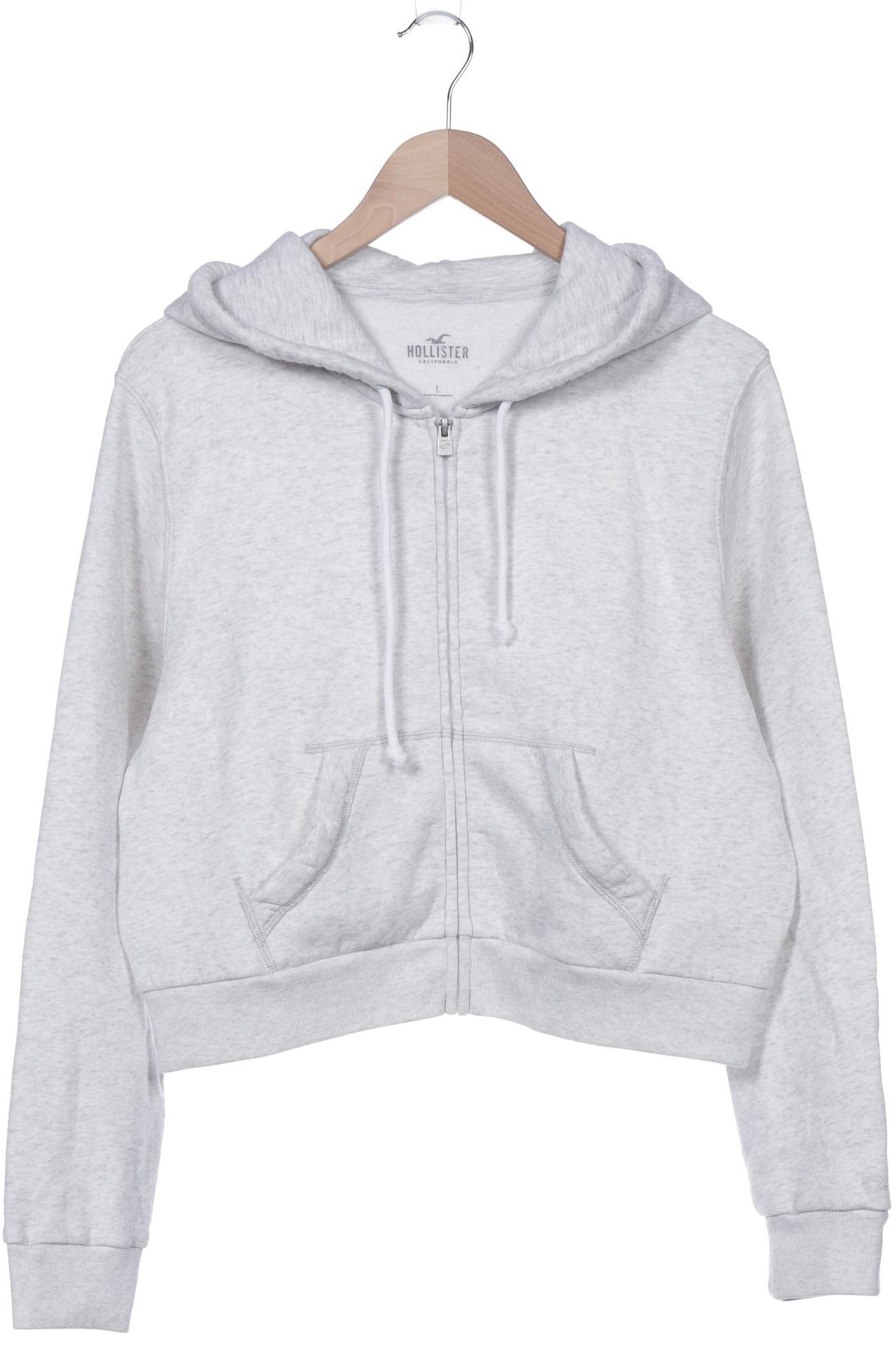 

Hollister Damen Langarmshirt, grau, Gr. 42