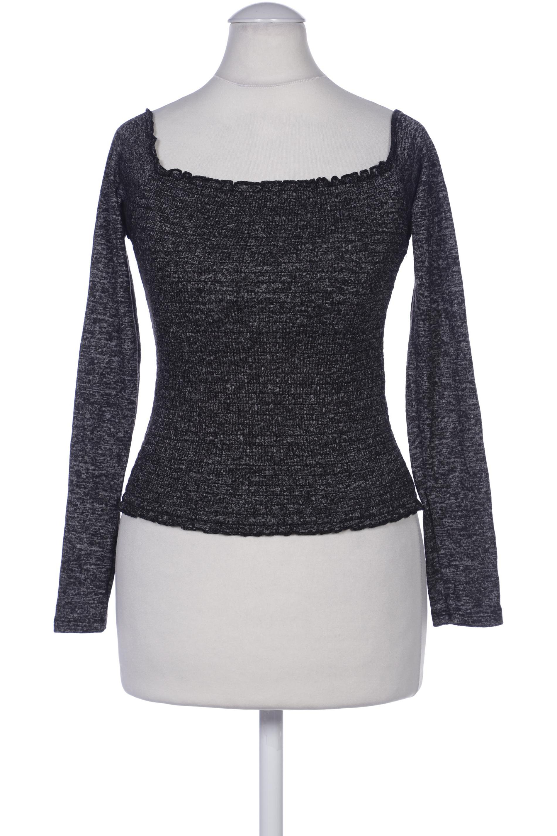 

Hollister Damen Langarmshirt, grau, Gr. 36