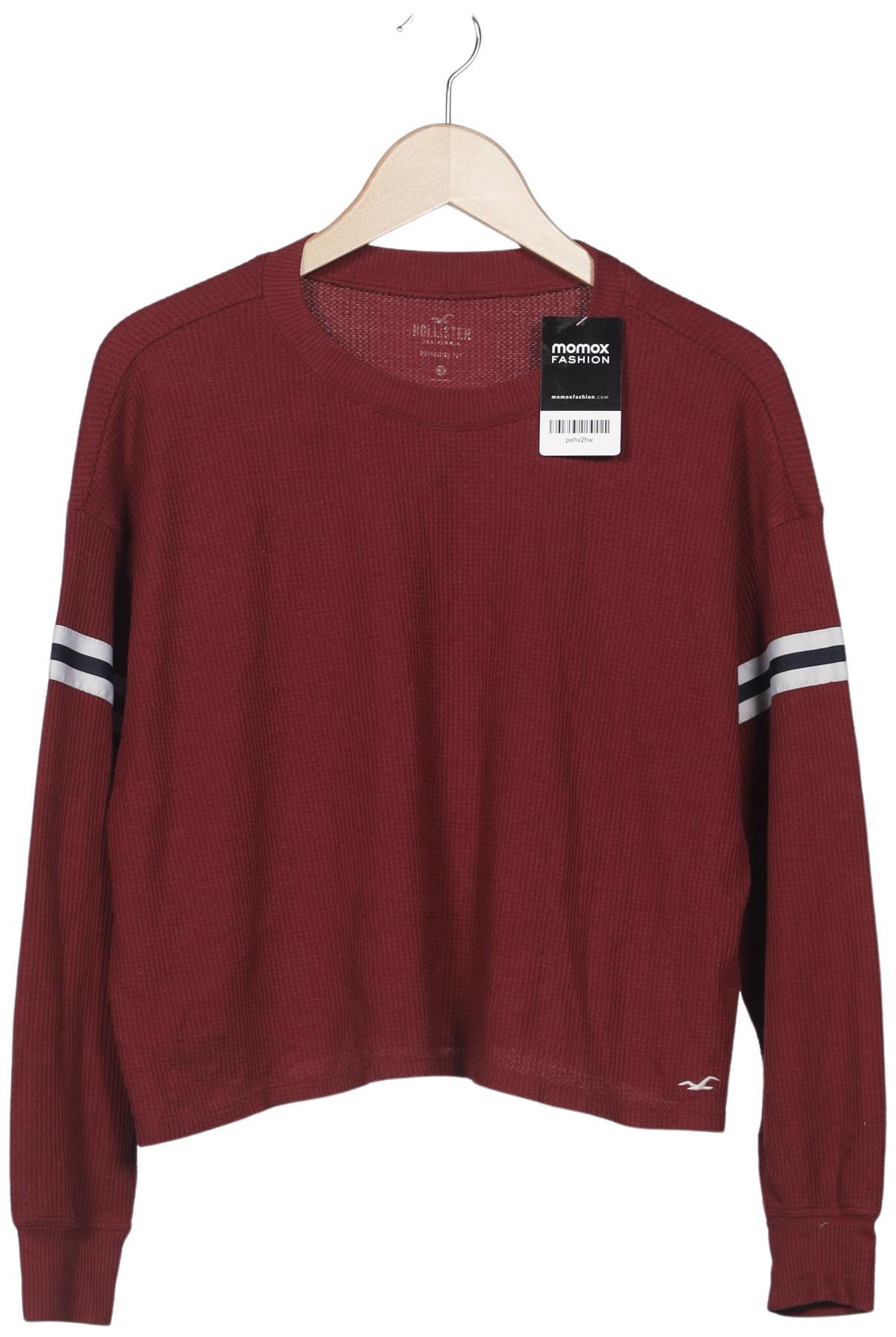 

Hollister Damen Langarmshirt, rot, Gr. 38