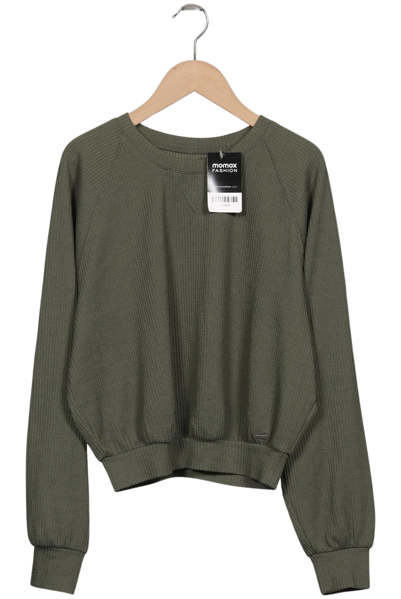 

Hollister Damen Langarmshirt, grün, Gr. 36