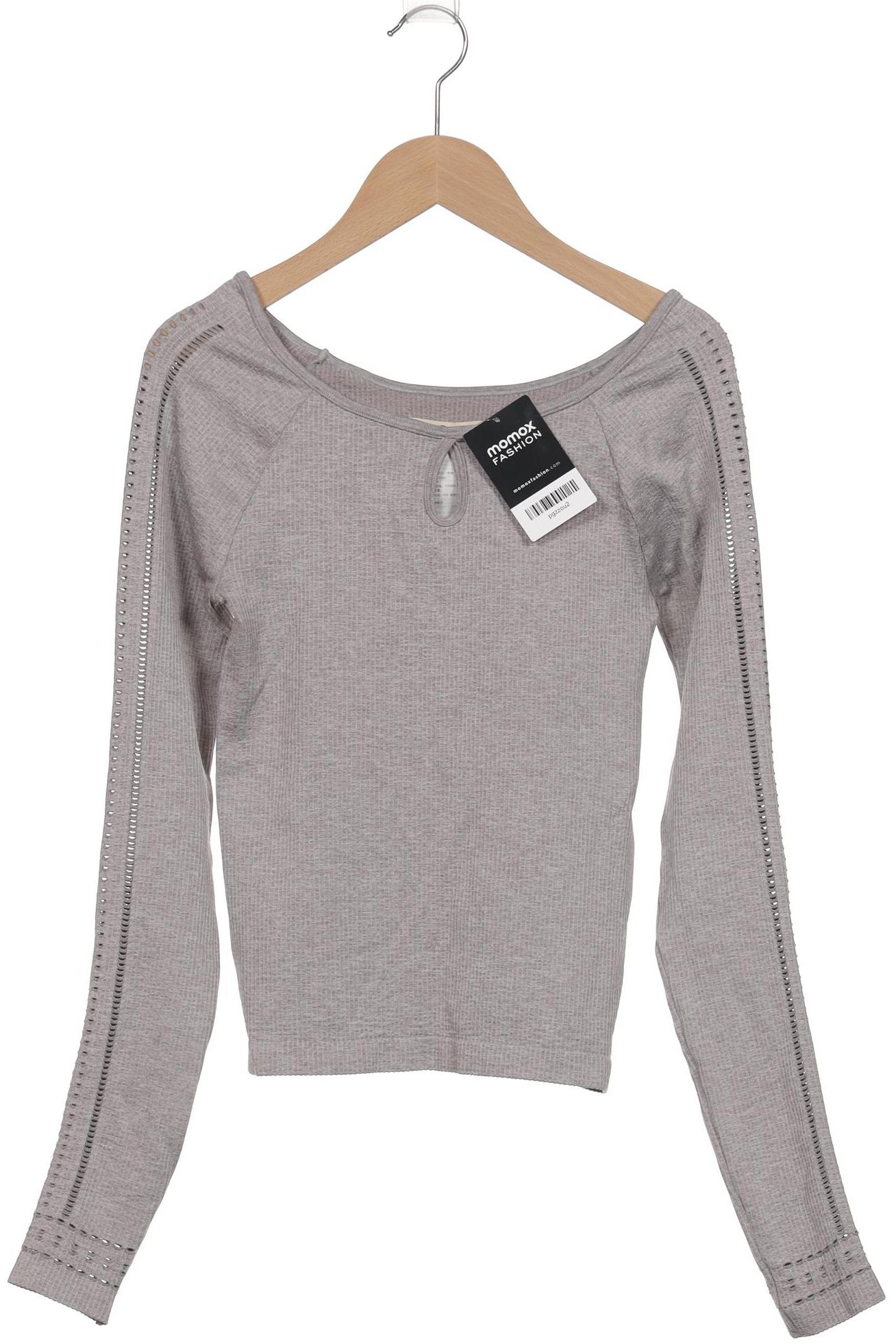 

Hollister Damen Langarmshirt, grau, Gr. 38