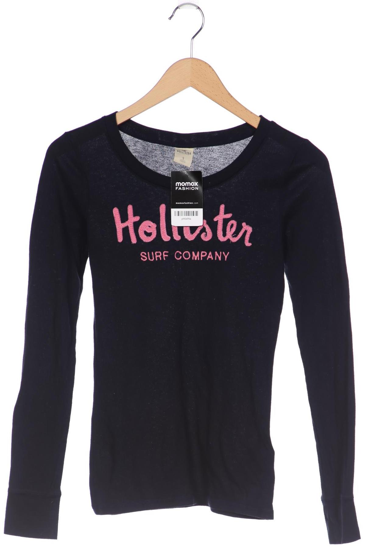 

Hollister Damen Langarmshirt, marineblau, Gr. 36