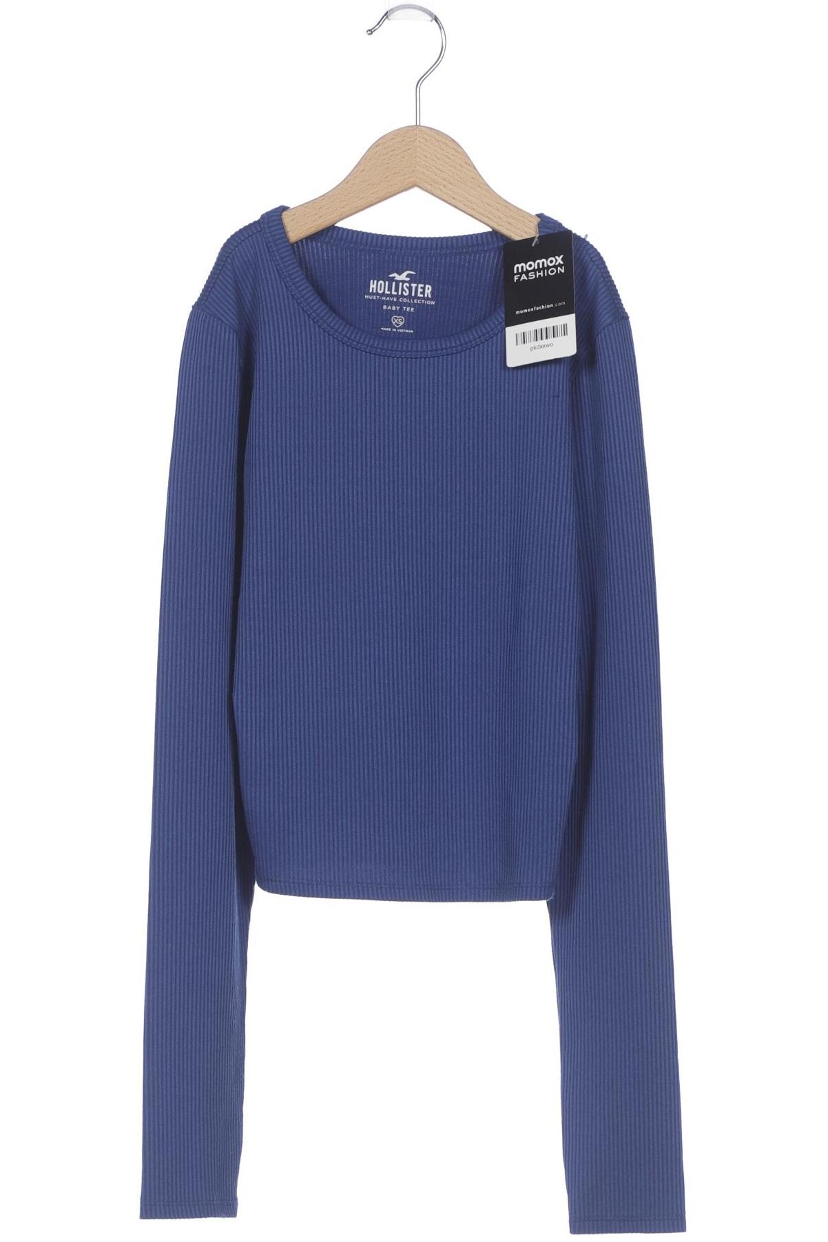 

Hollister Damen Langarmshirt, marineblau, Gr. 34