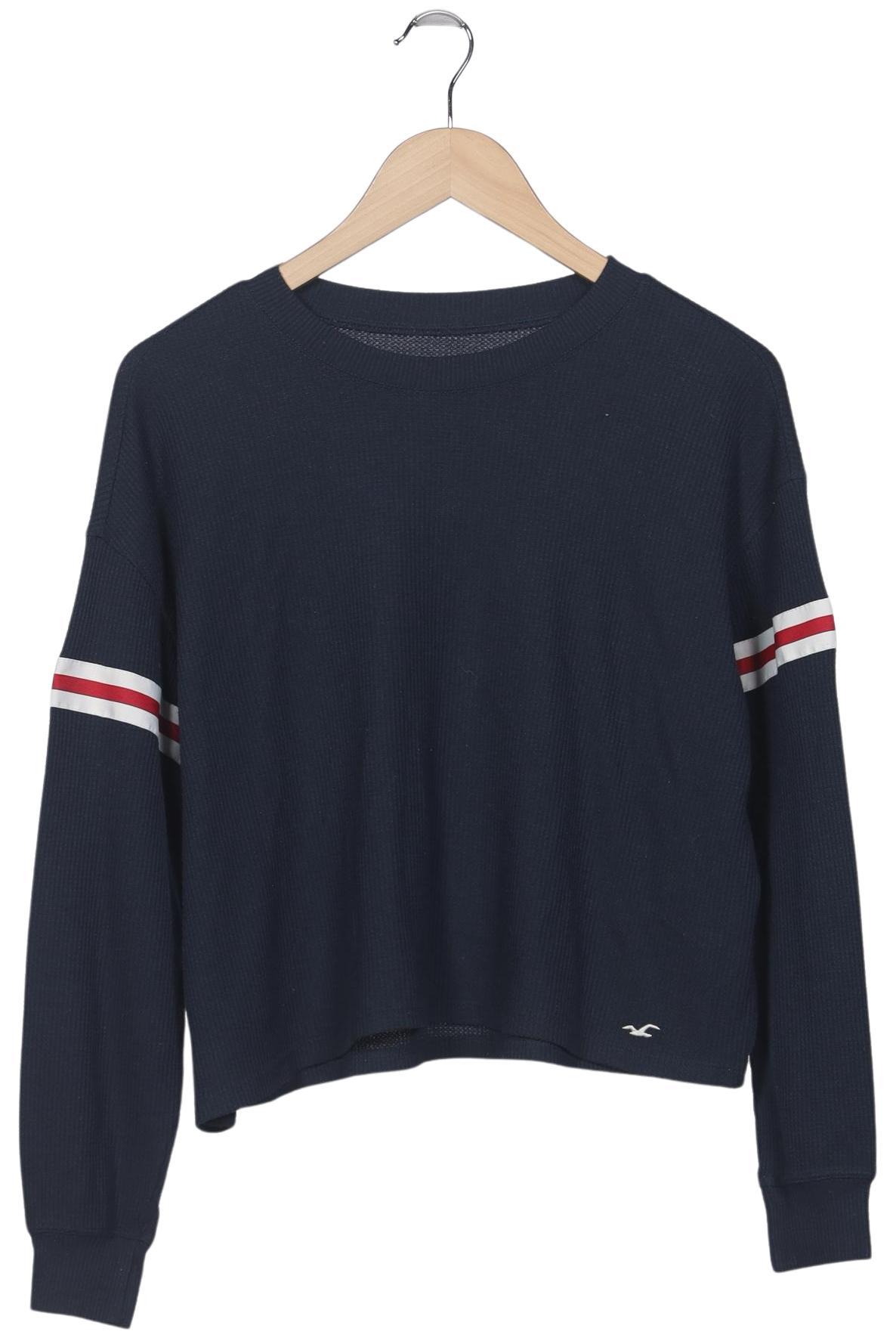 

Hollister Damen Langarmshirt, marineblau, Gr. 34