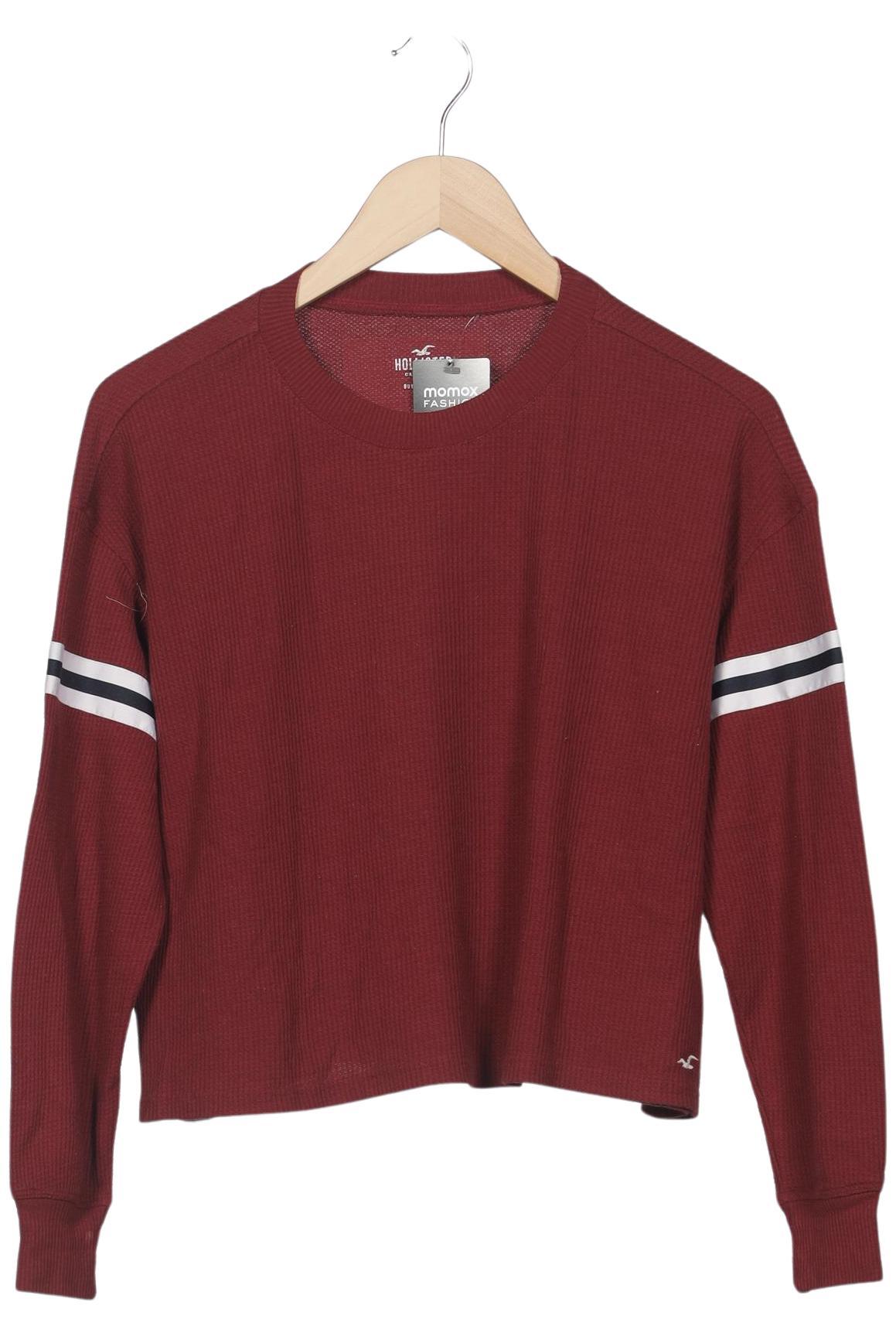 

Hollister Damen Langarmshirt, rot, Gr. 34