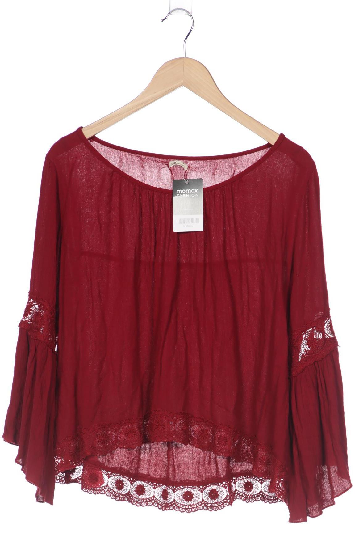 

Hollister Damen Langarmshirt, bordeaux, Gr. 38