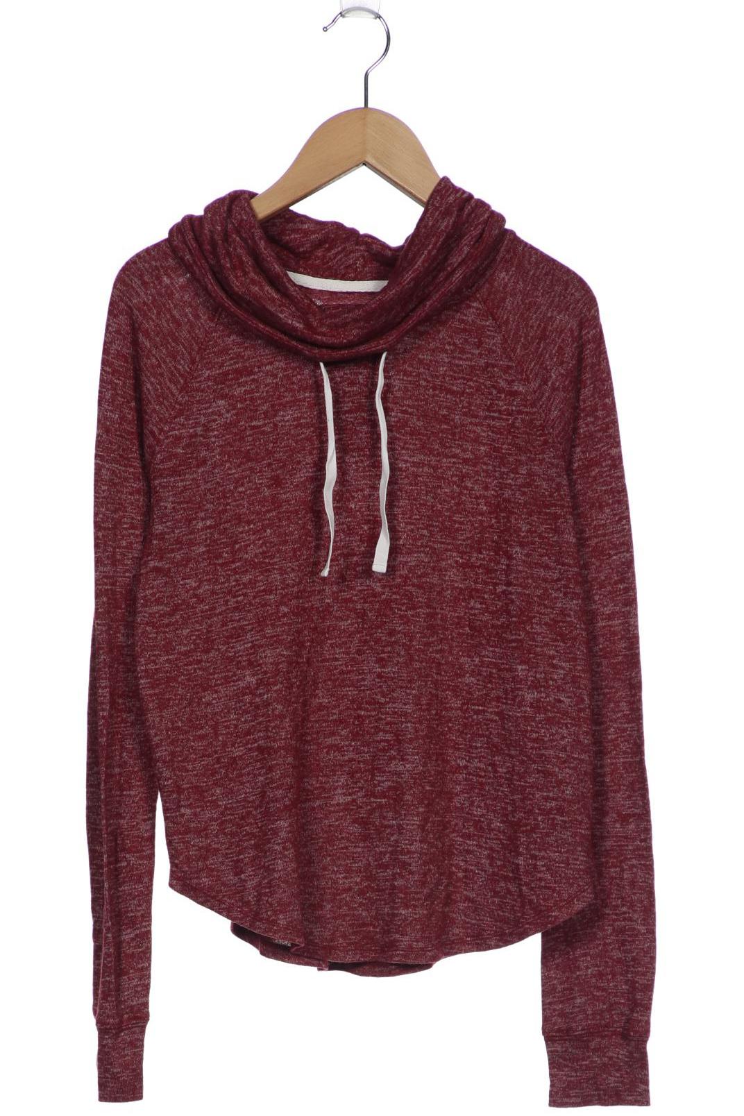 

Hollister Damen Langarmshirt, bordeaux, Gr. 34