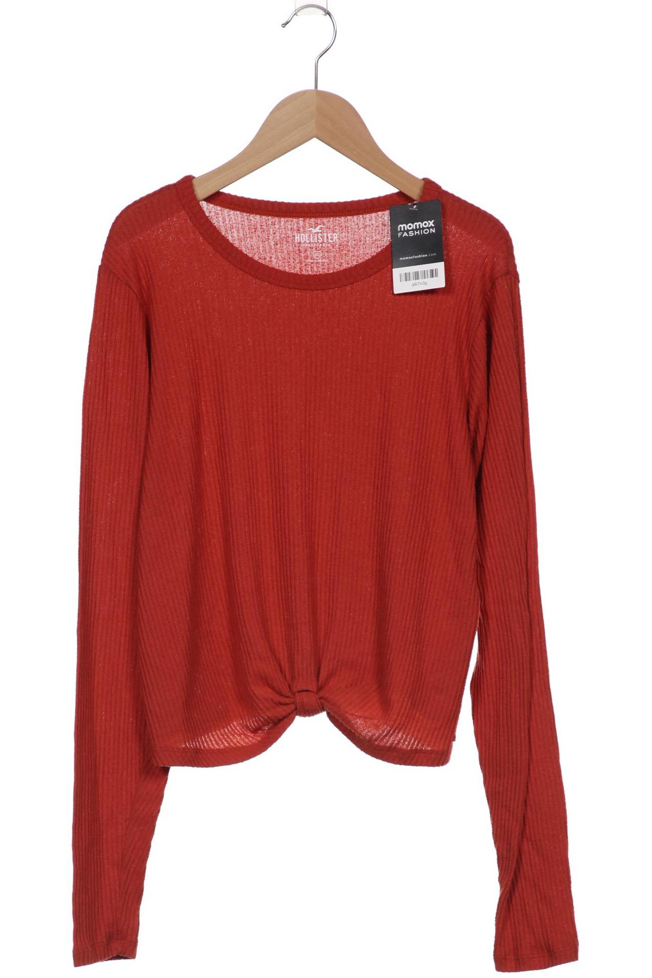 

Hollister Damen Langarmshirt, rot