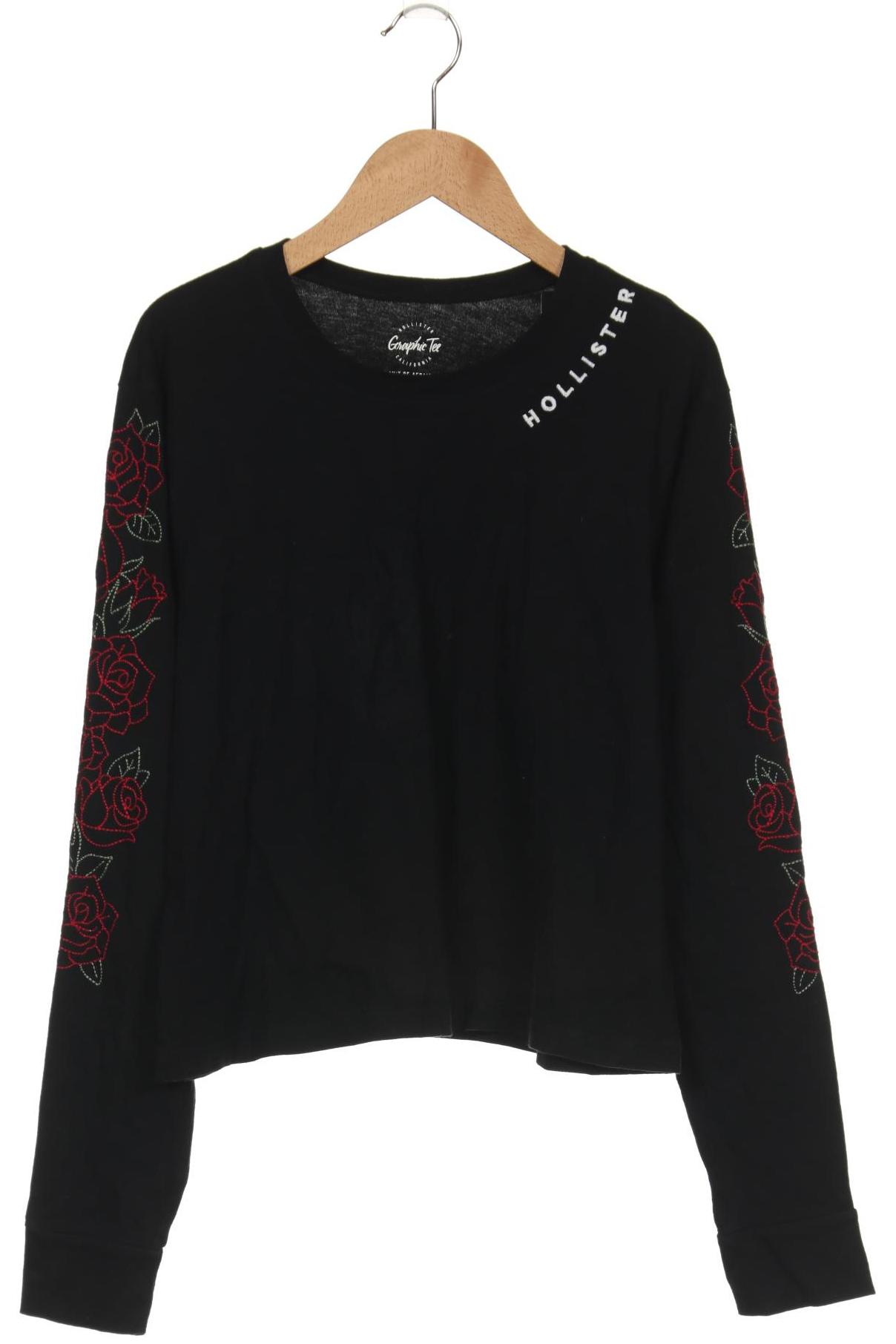 

Hollister Damen Langarmshirt, schwarz