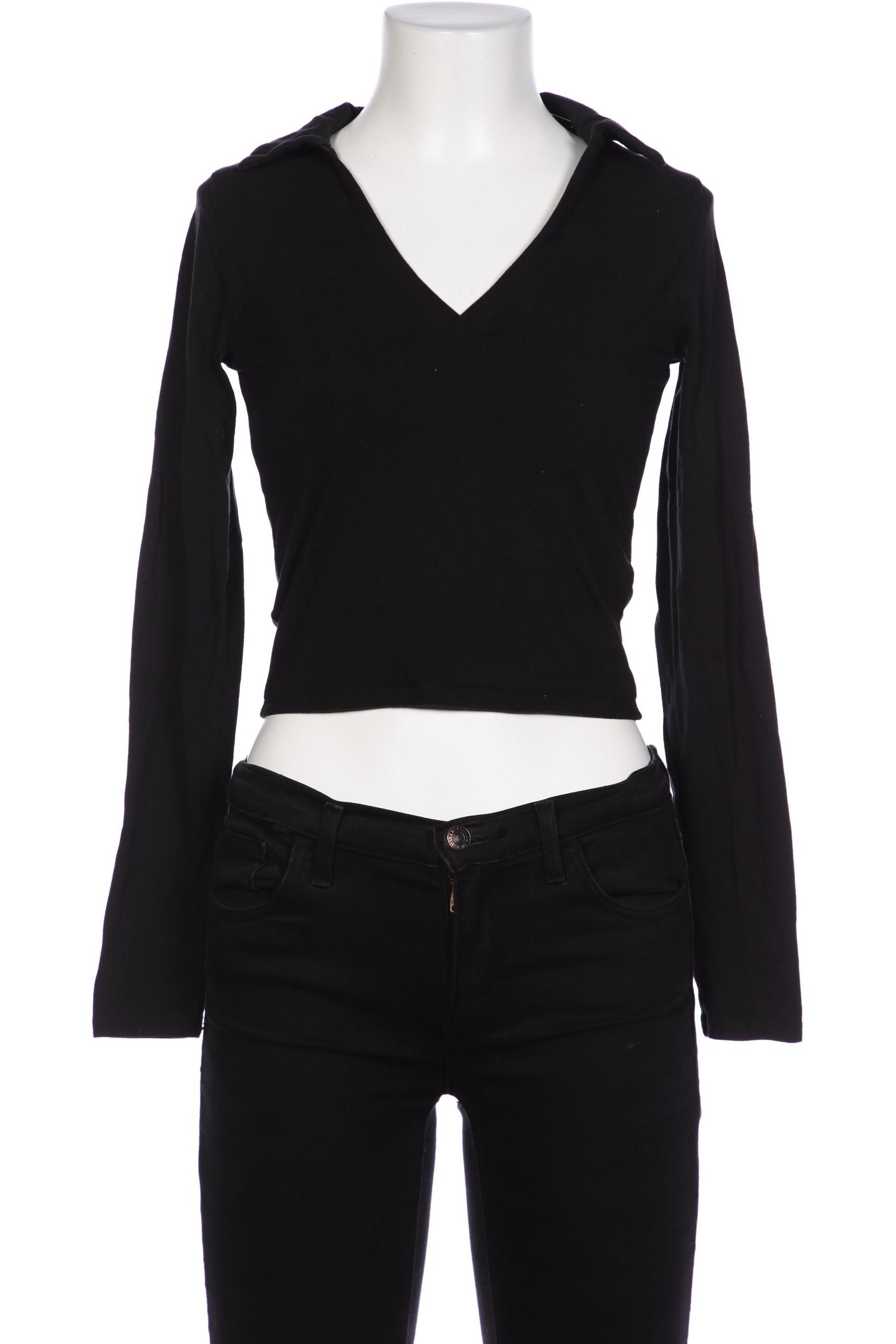 

Hollister Damen Langarmshirt, schwarz, Gr. 36