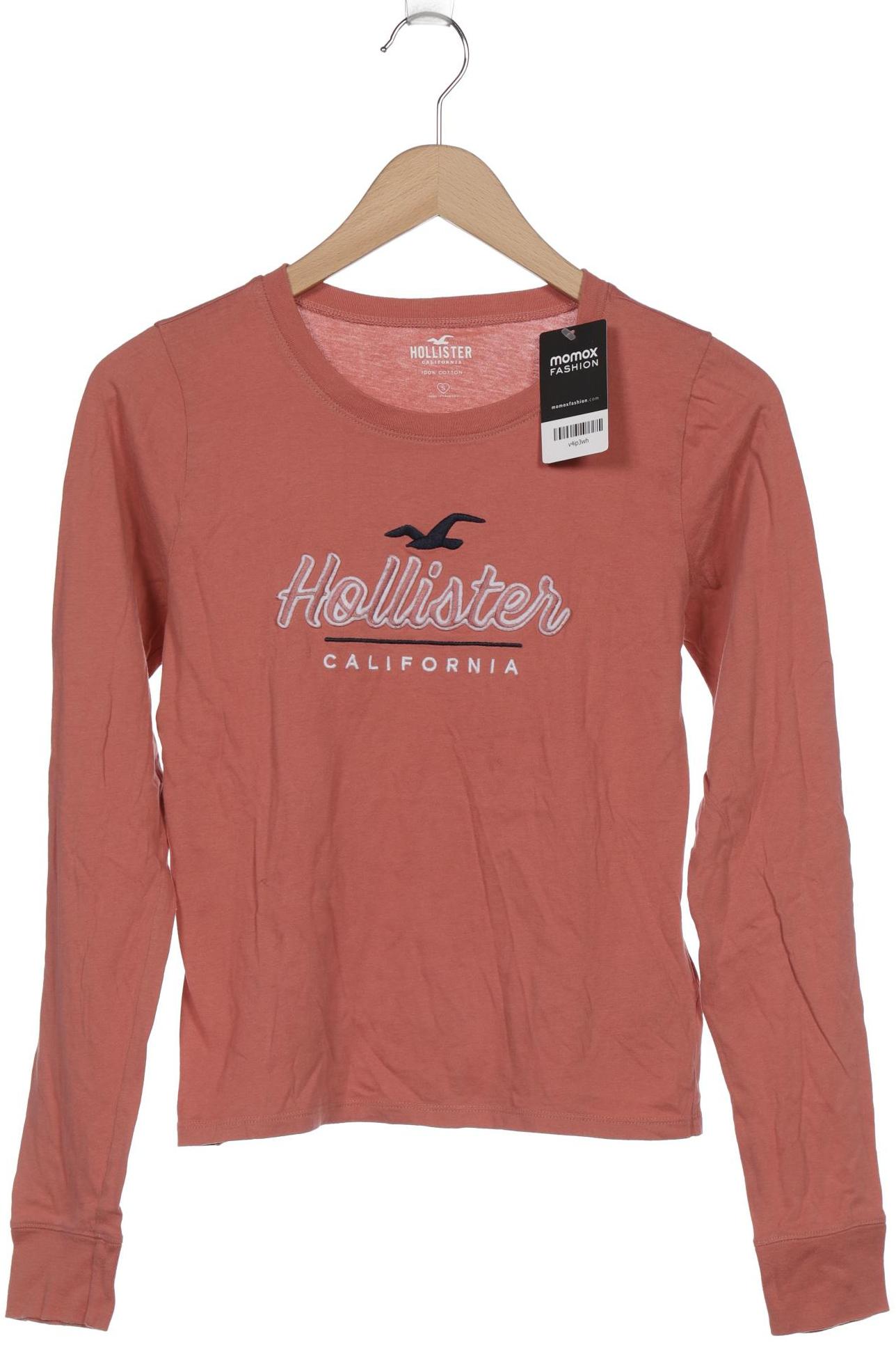 

Hollister Damen Langarmshirt, pink, Gr. 36