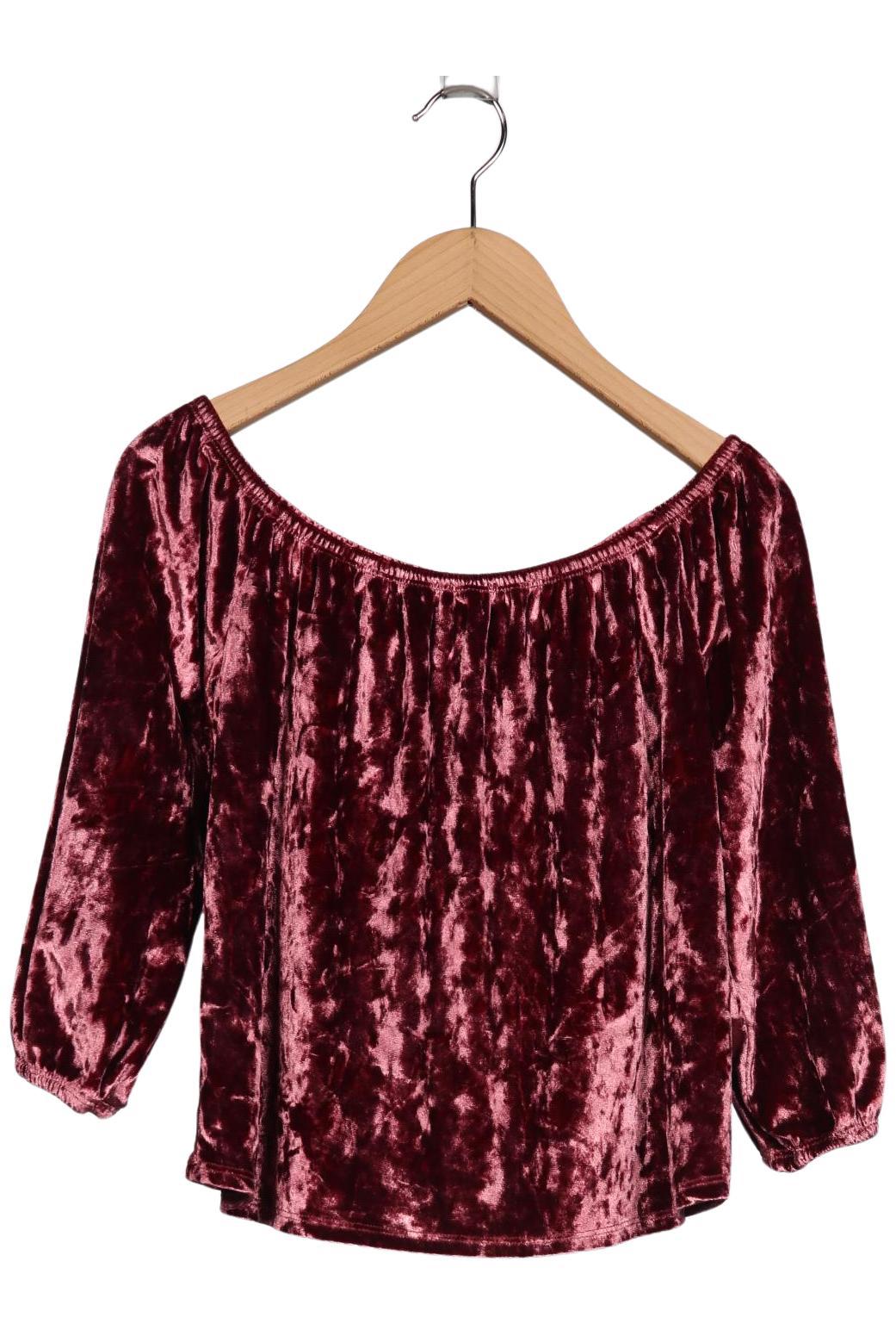 

Hollister Damen Langarmshirt, bordeaux, Gr. 36