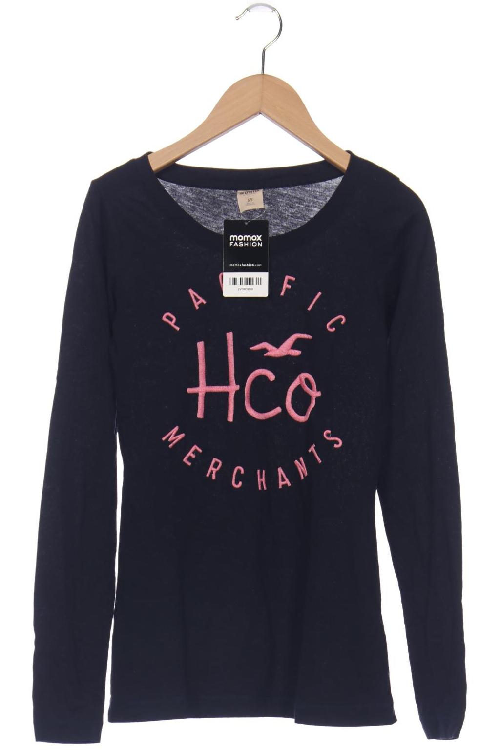 

Hollister Damen Langarmshirt, marineblau