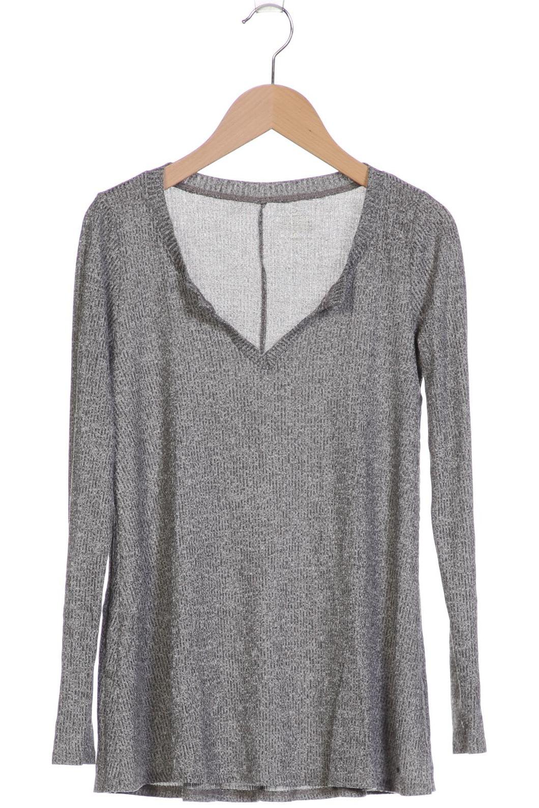 

Hollister Damen Langarmshirt, grau, Gr. 36