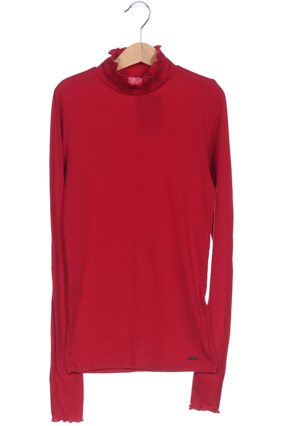 

Hollister Damen Langarmshirt, rot, Gr. 36