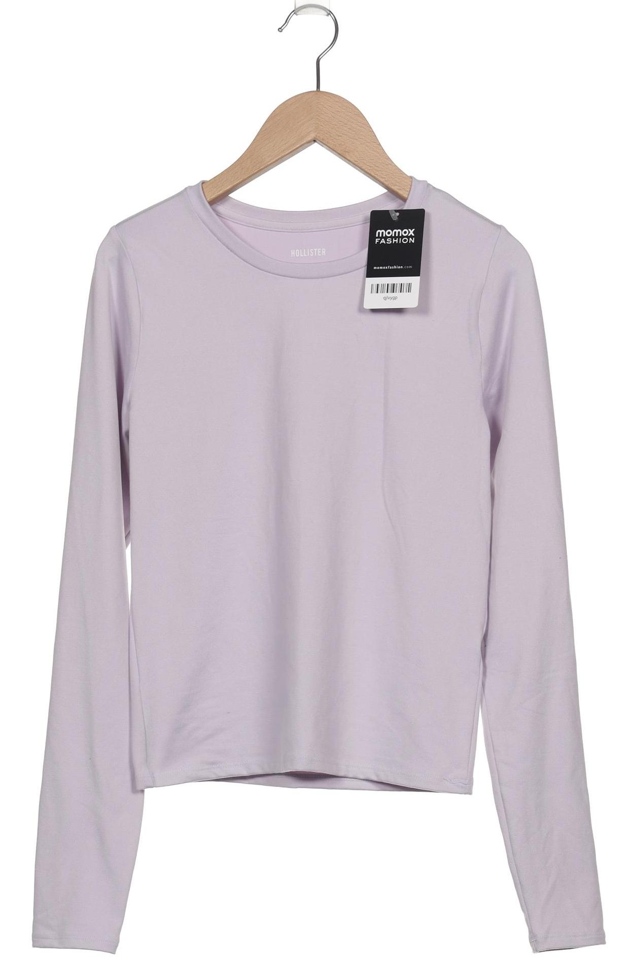 

Hollister Damen Langarmshirt, flieder, Gr. 38