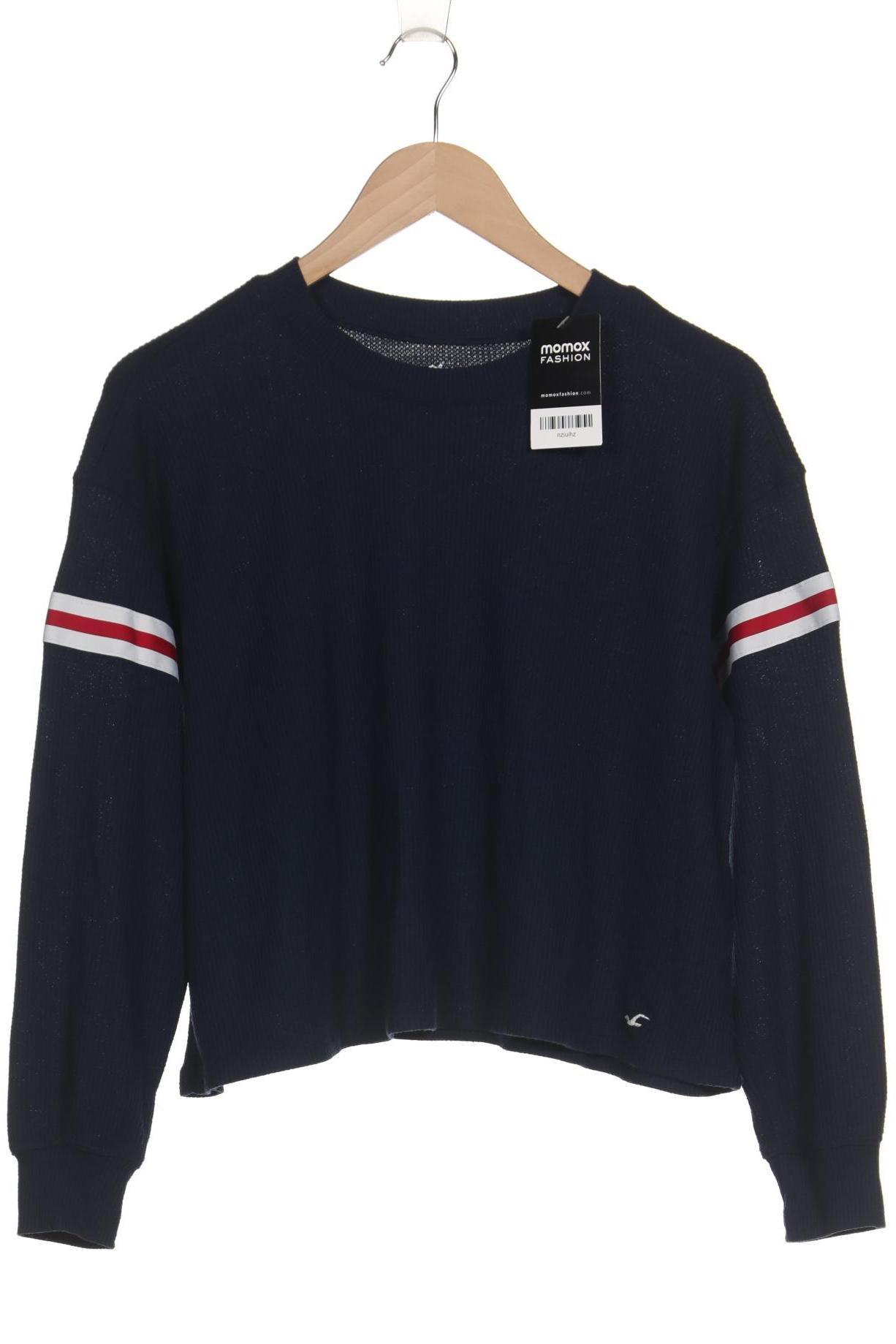 

Hollister Damen Langarmshirt, marineblau, Gr. 34