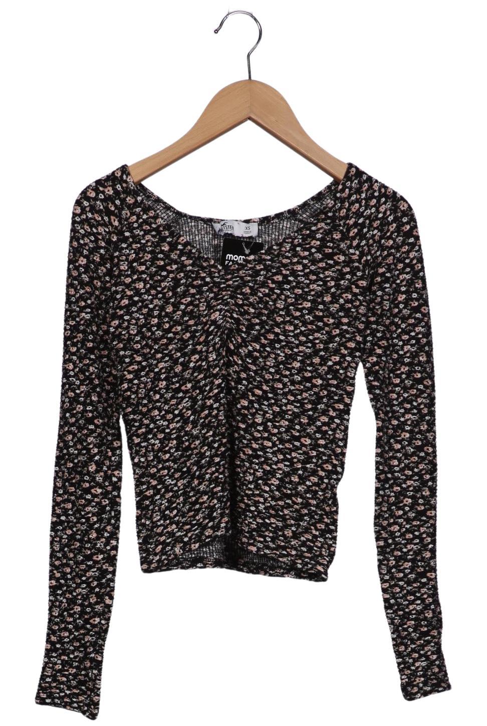 

Hollister Damen Langarmshirt, schwarz, Gr. 34