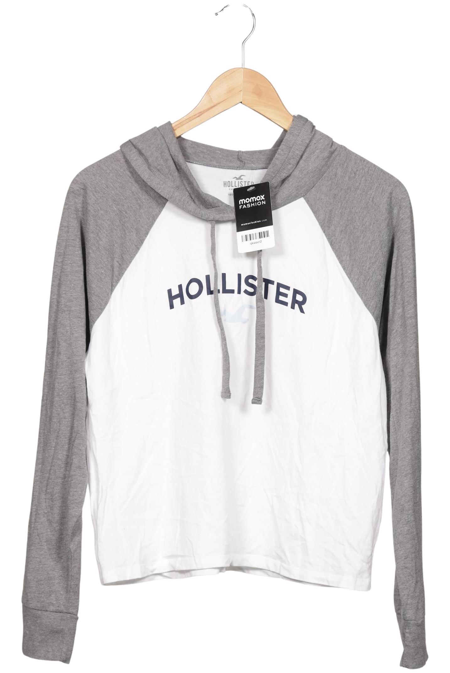 

Hollister Damen Langarmshirt, weiß, Gr. 38