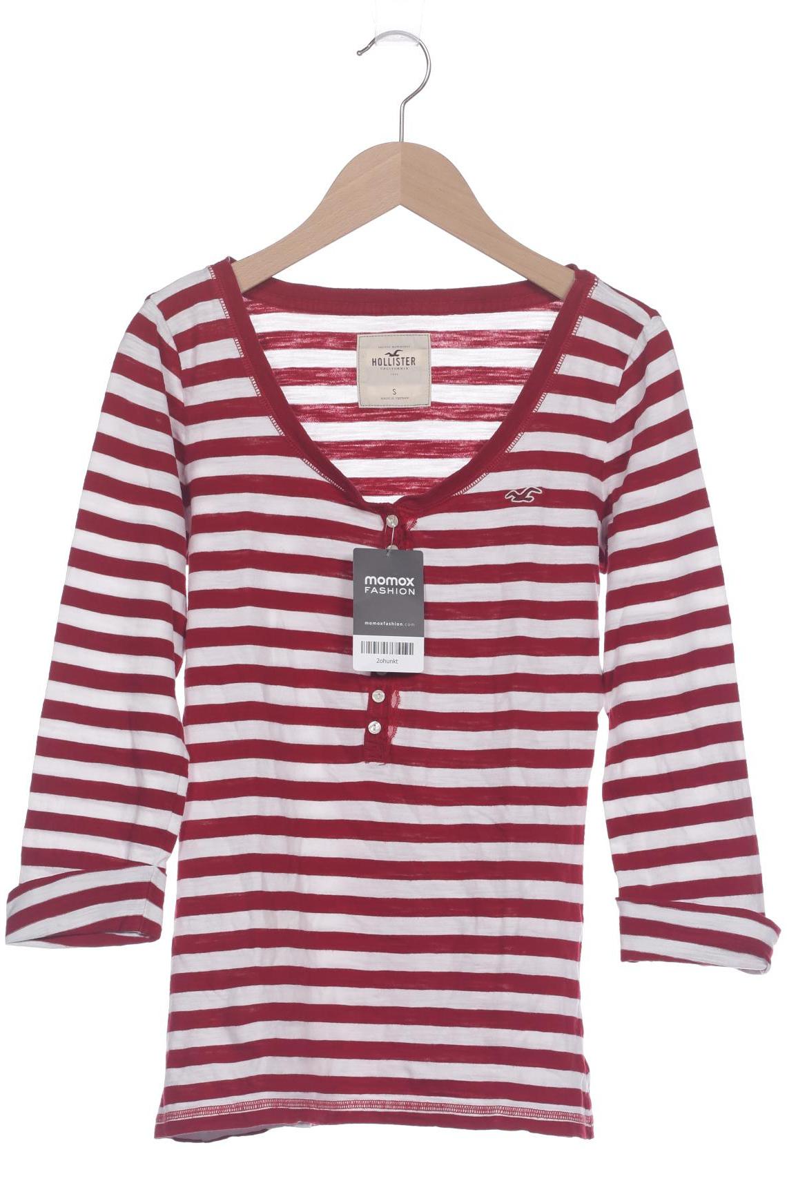 

Hollister Damen Langarmshirt, rot