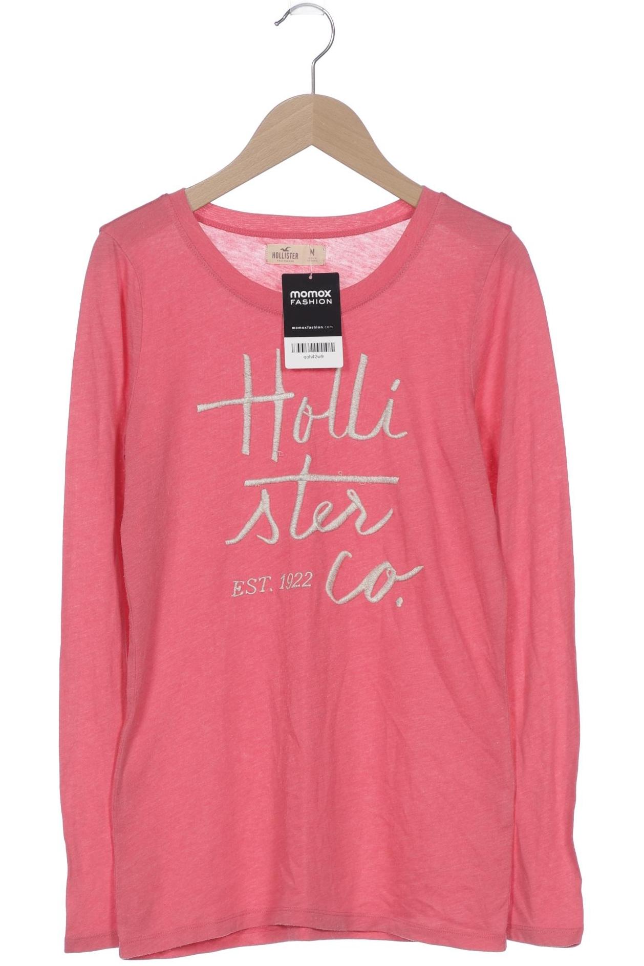

Hollister Damen Langarmshirt, pink, Gr. 38