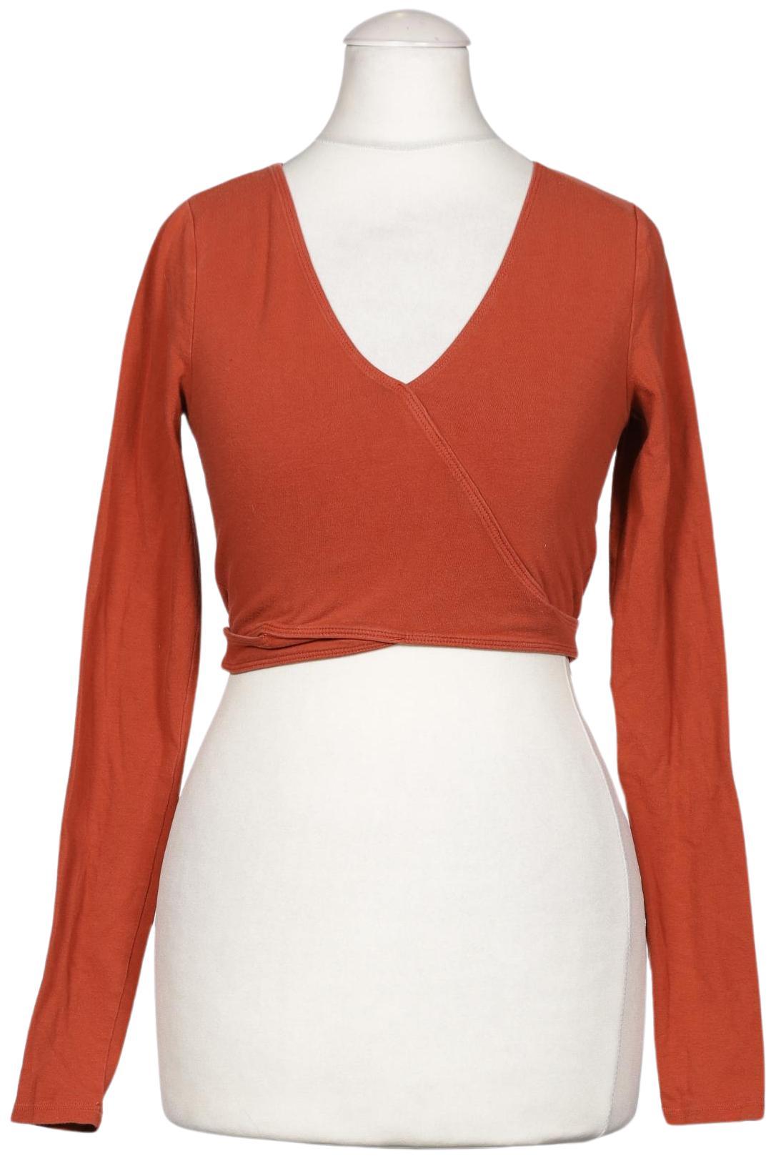 

Hollister Damen Langarmshirt, orange, Gr. 34